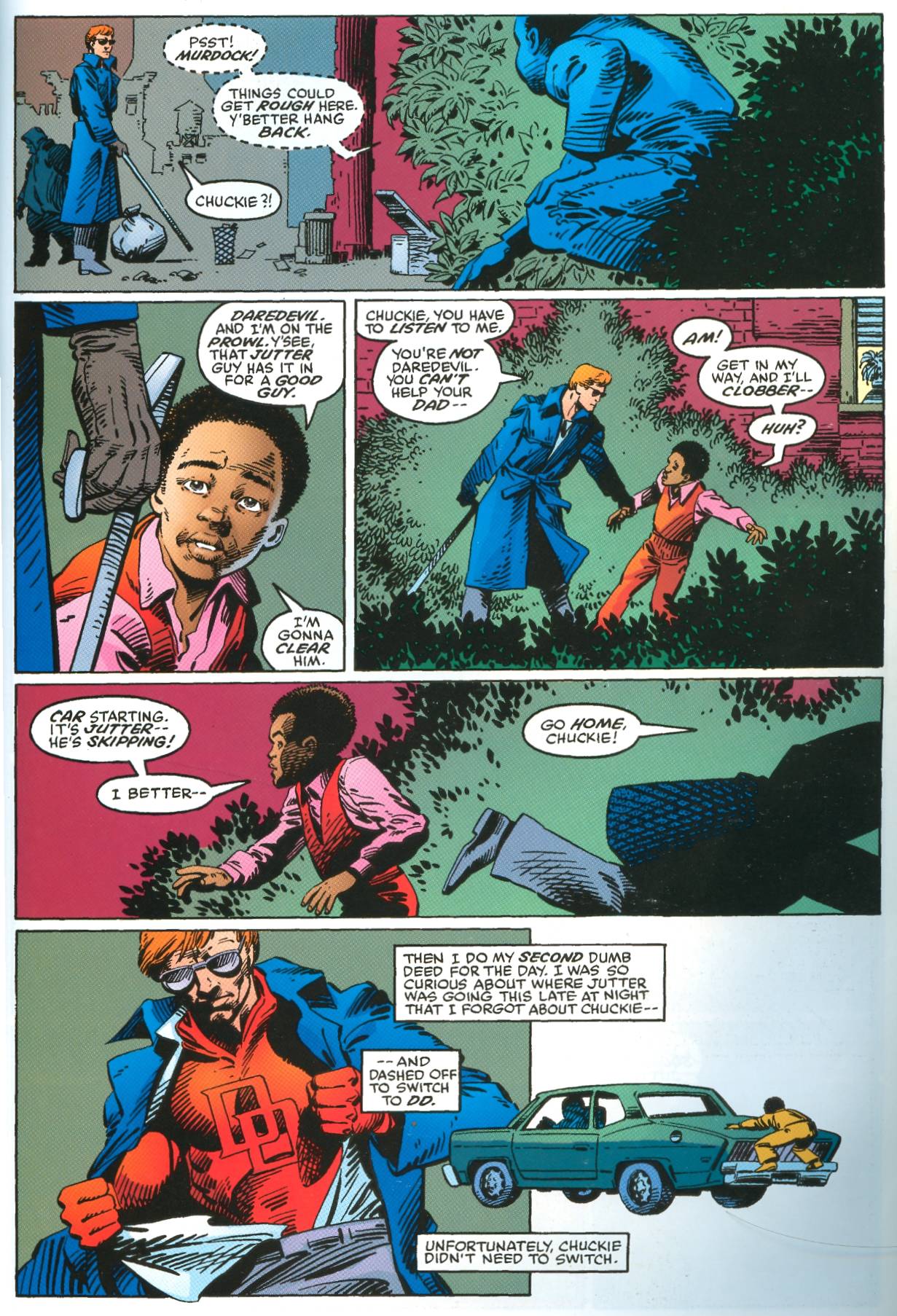 Read online Daredevil Visionaries: Frank Miller comic -  Issue # TPB 3 - 214