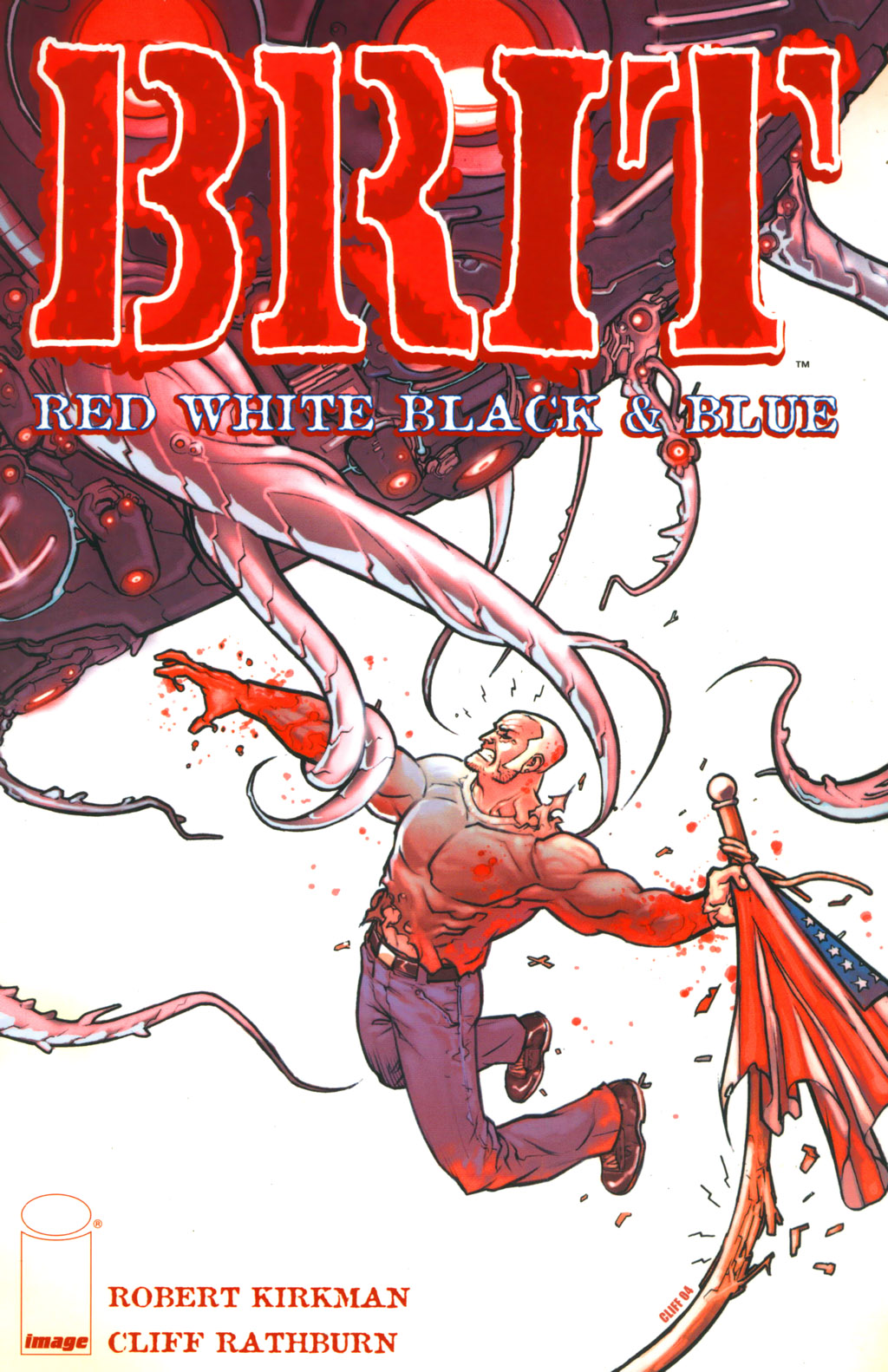 Read online Brit: Red White Black & Blue comic -  Issue # Full - 1