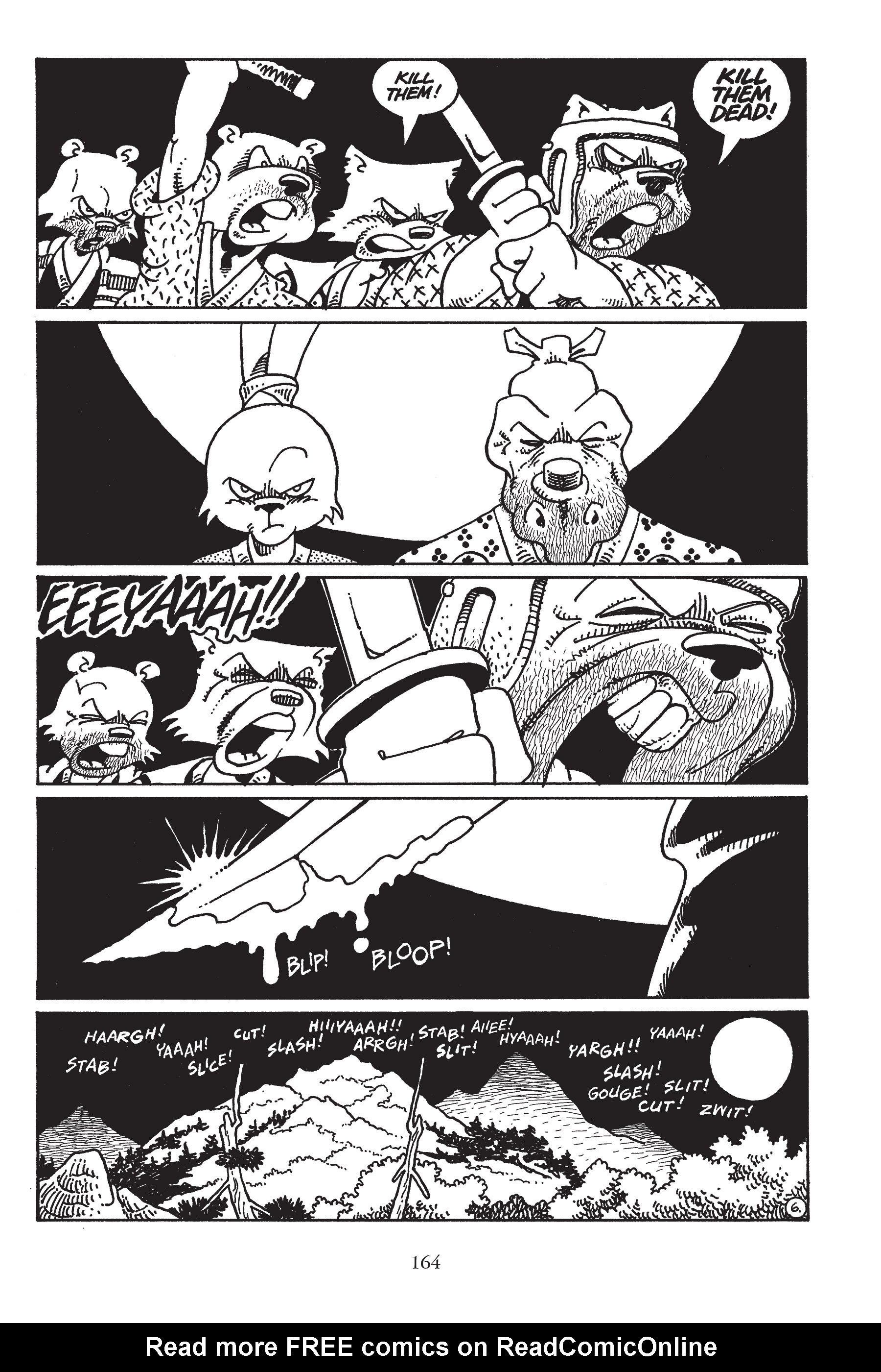 Read online Usagi Yojimbo (1987) comic -  Issue # _TPB 7 - 155
