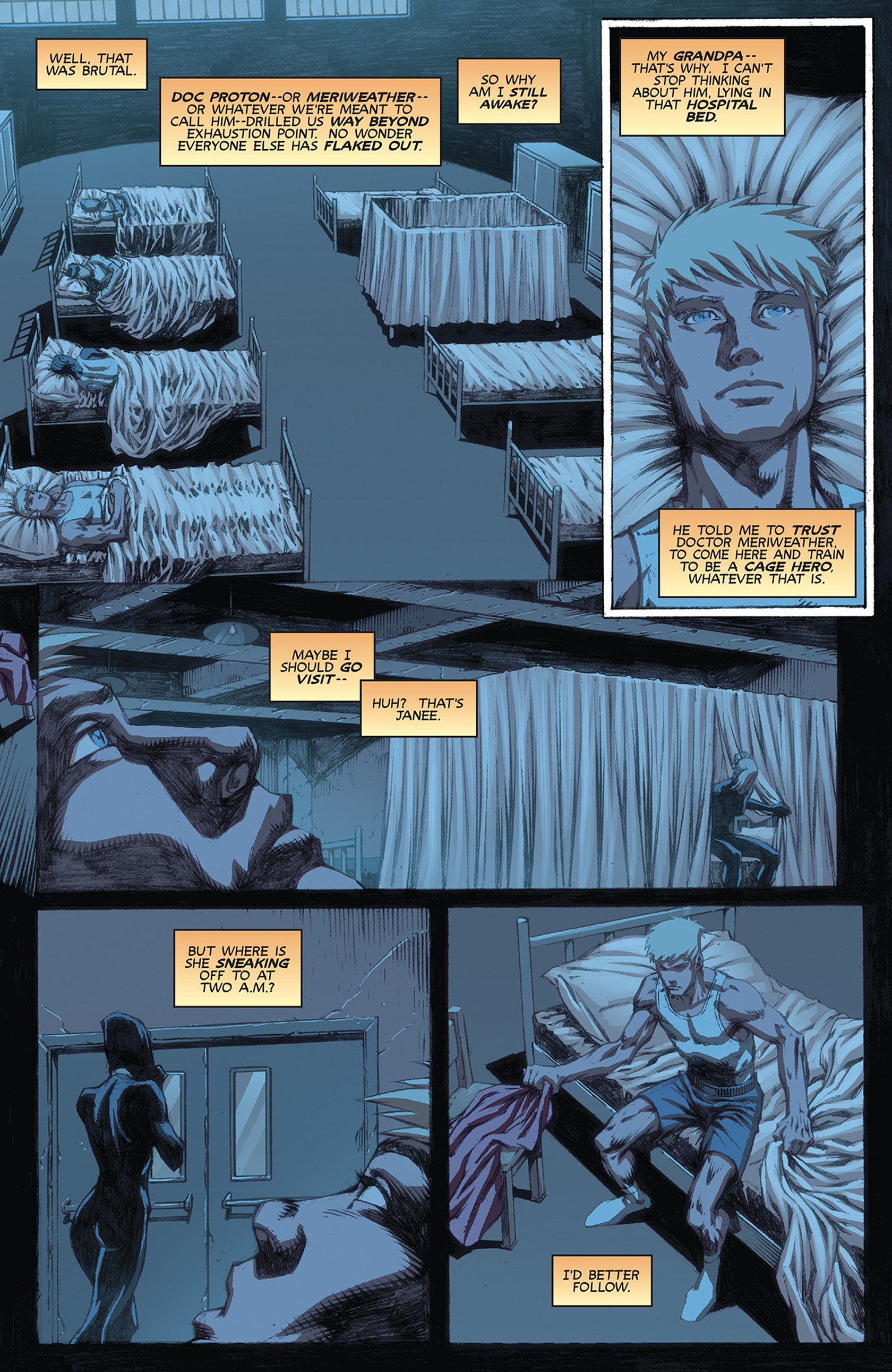 Read online Cage Hero comic -  Issue #3 - 5