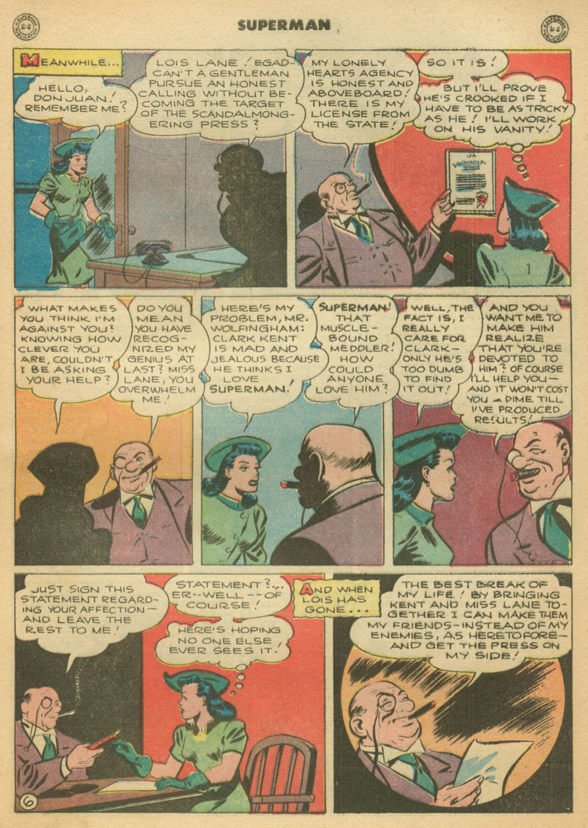 Read online Superman (1939) comic -  Issue #39 - 43
