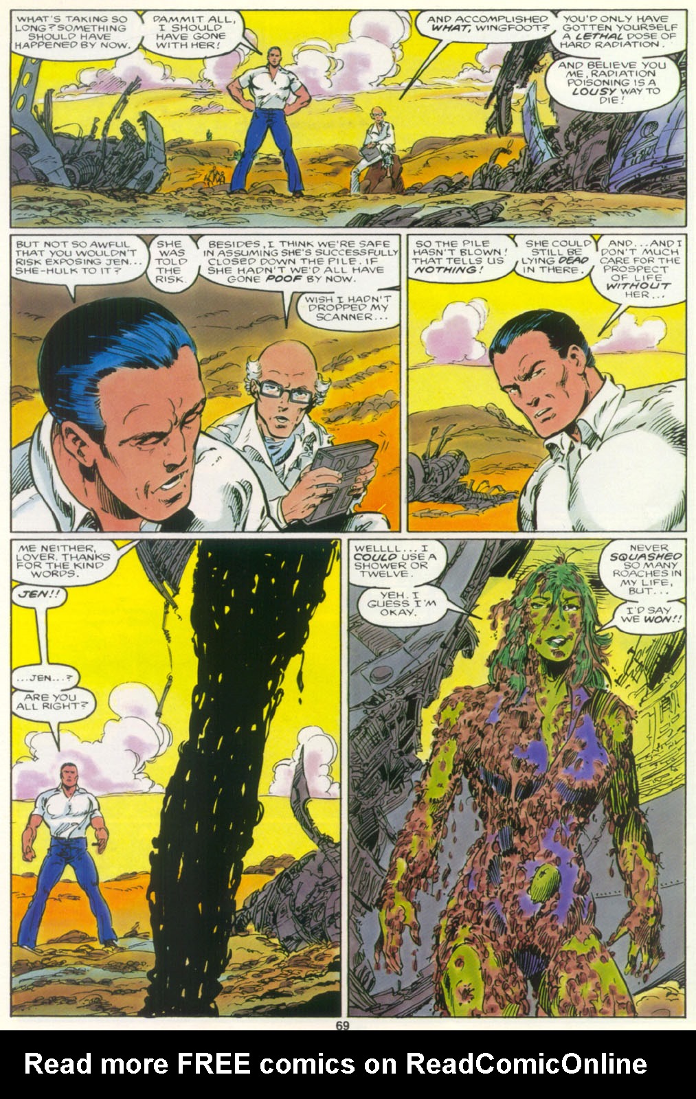 Read online Marvel Graphic Novel comic -  Issue #18 - The Sensational She-Hulk - 69
