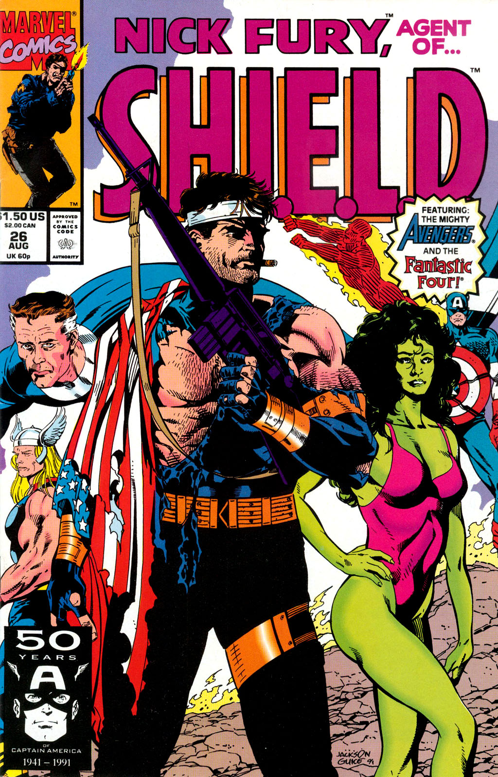 Read online Nick Fury, Agent of S.H.I.E.L.D. comic -  Issue #26 - 1