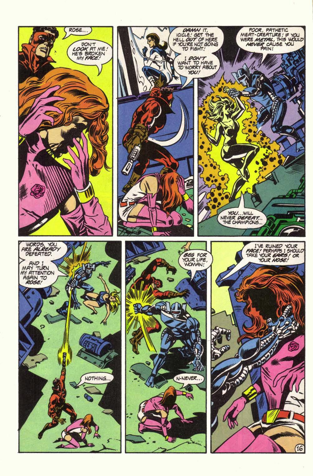 Read online Champions (1987) comic -  Issue #7 - 19