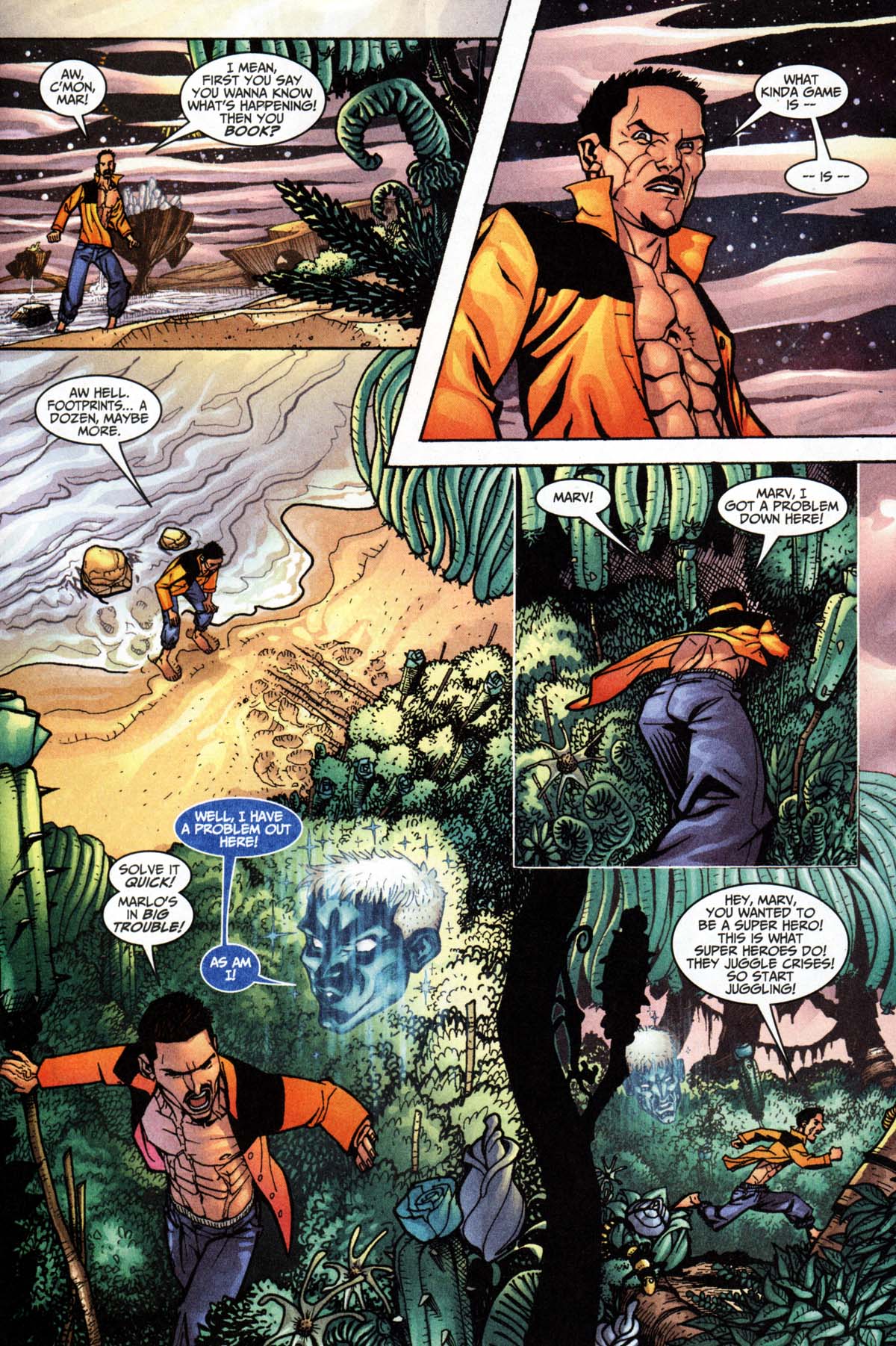 Read online Captain Marvel (1999) comic -  Issue #34 - 4