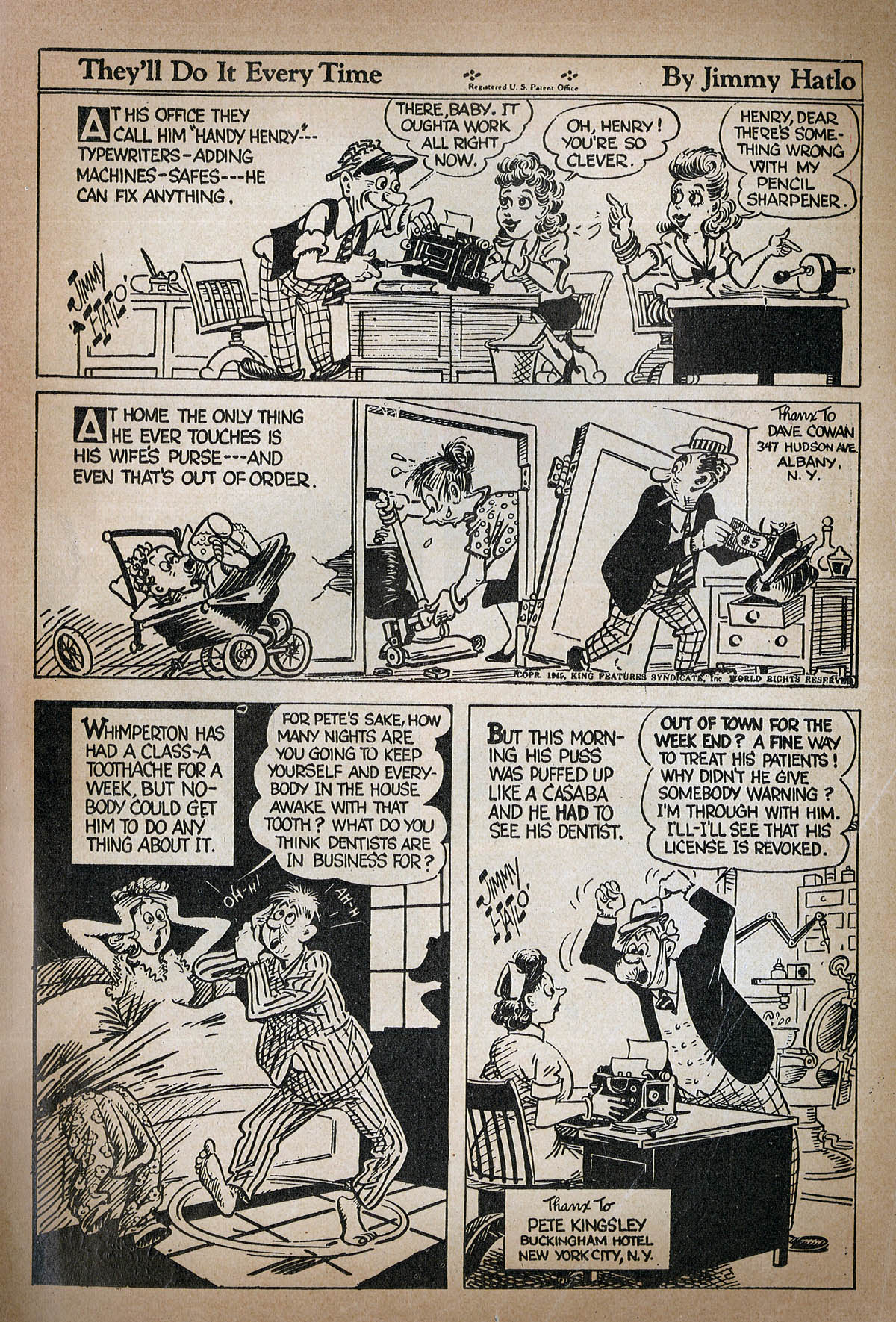 Read online Blondie Comics (1947) comic -  Issue #15 - 35