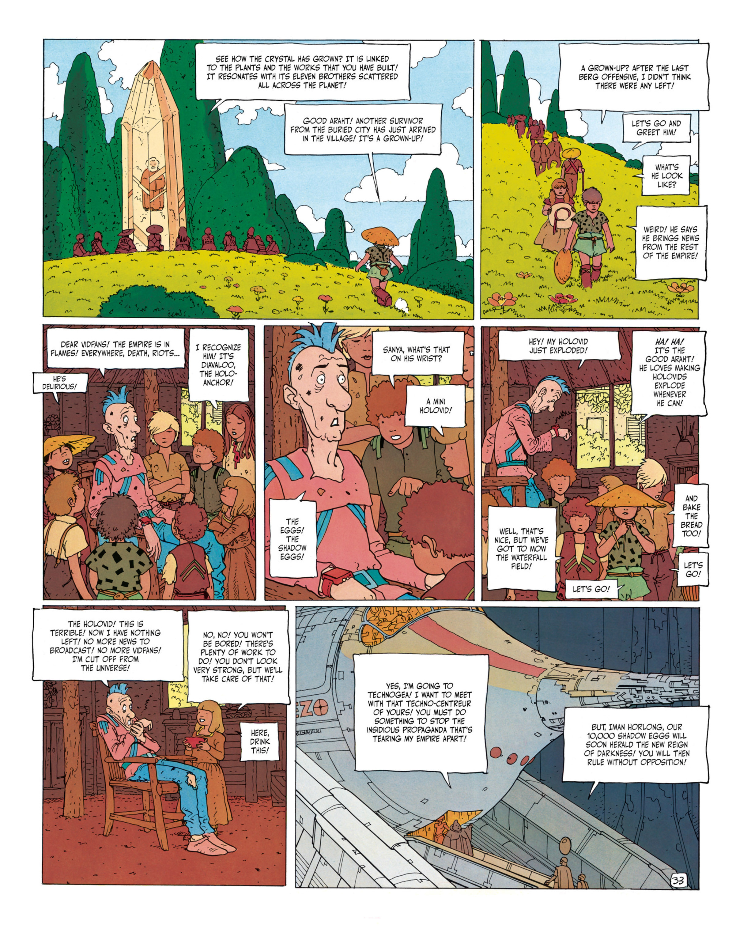 Read online The Incal comic -  Issue # TPB 4 - 36