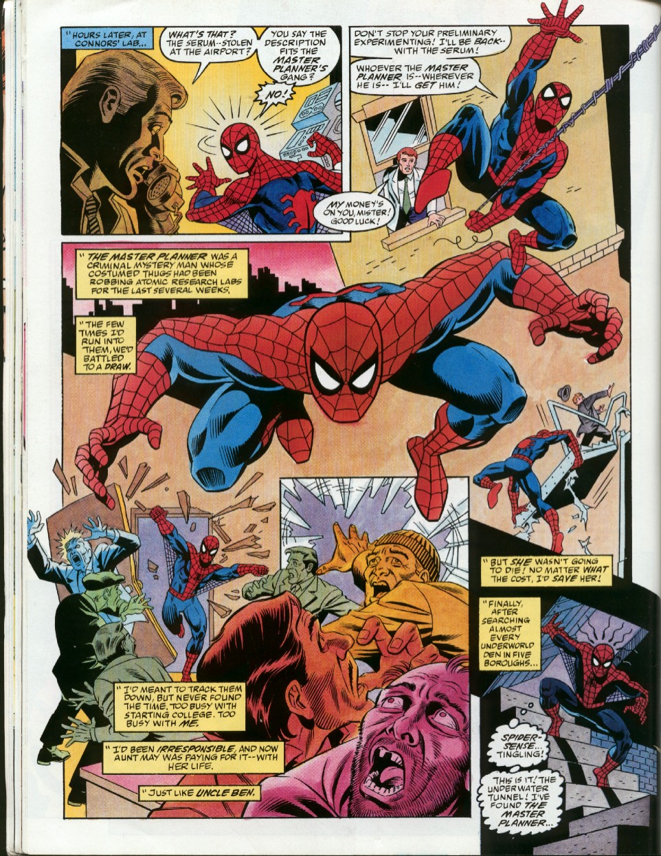 Read online Marvel Graphic Novel comic -  Issue #46 - Spider-Man - Parallel Lives - 32