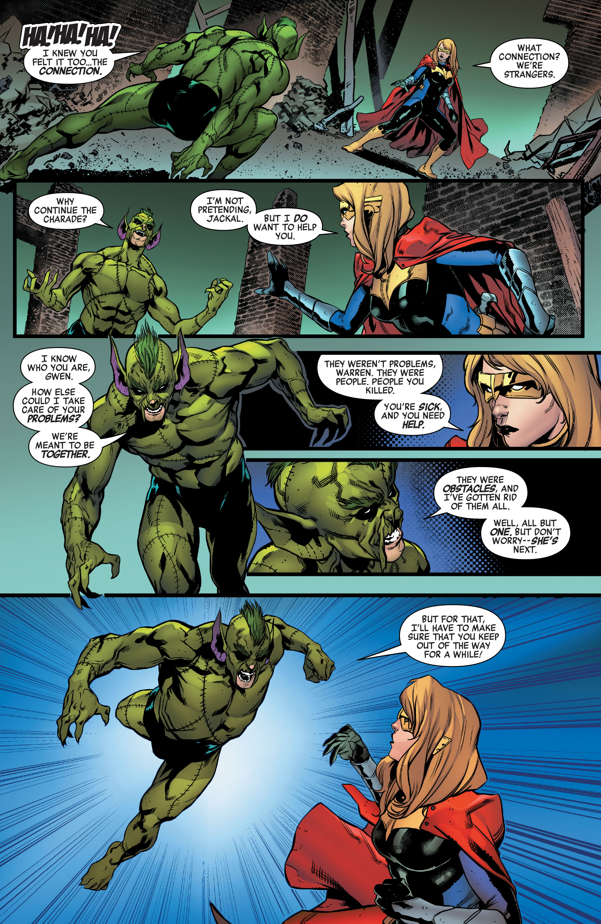 Read online Heroes Reborn: One-Shots comic -  Issue # Night-Gwen - 22