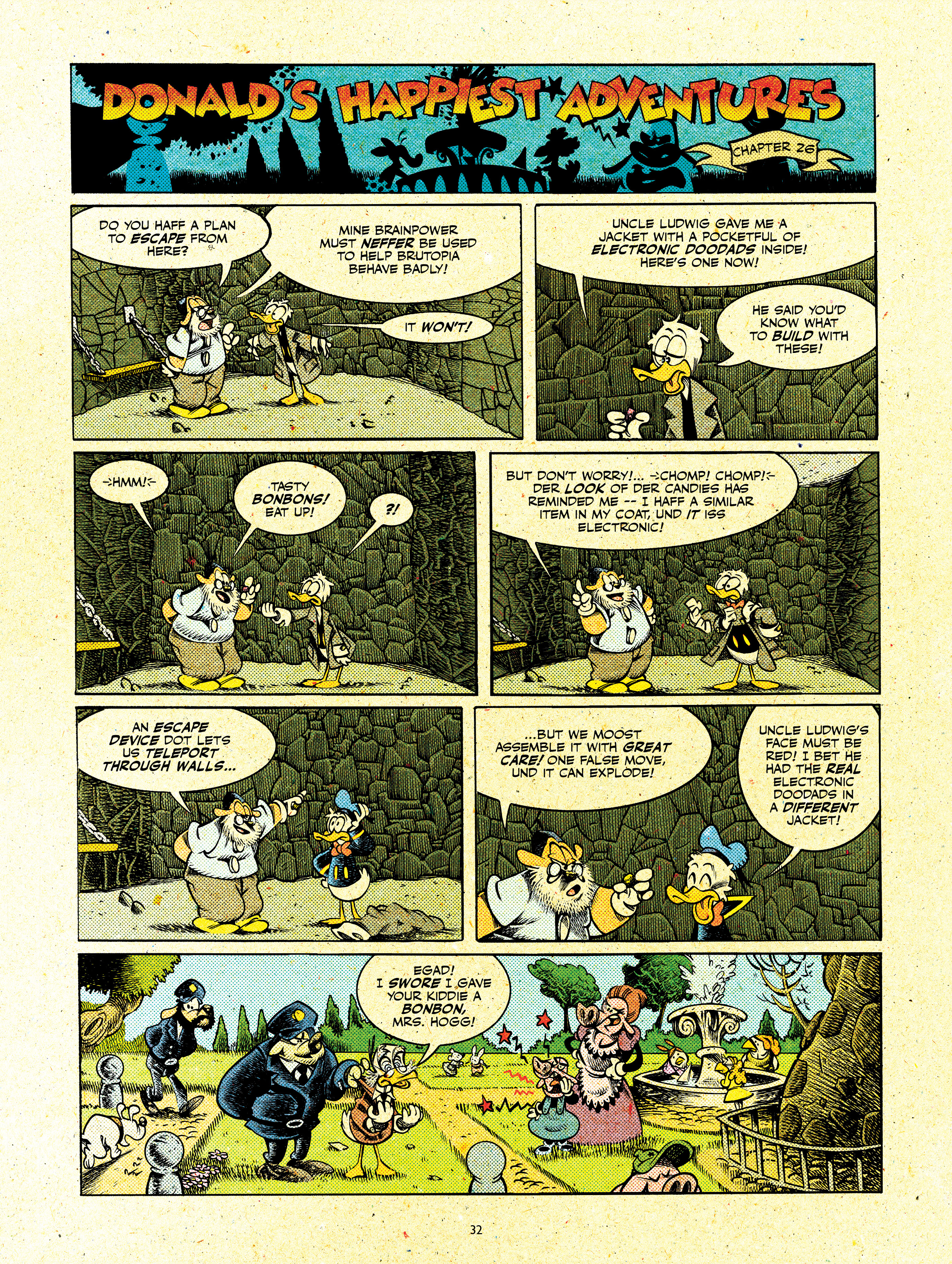 Read online Walt Disney's Donald Duck: Donald's Happiest Adventures comic -  Issue # Full - 32