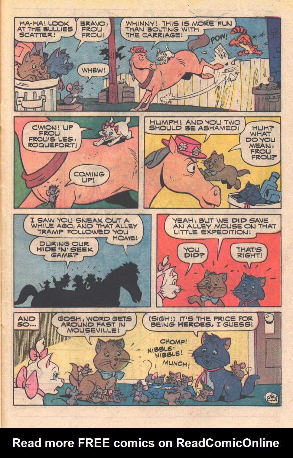 Read online O'Malley and the Alley Cats comic -  Issue #8 - 33