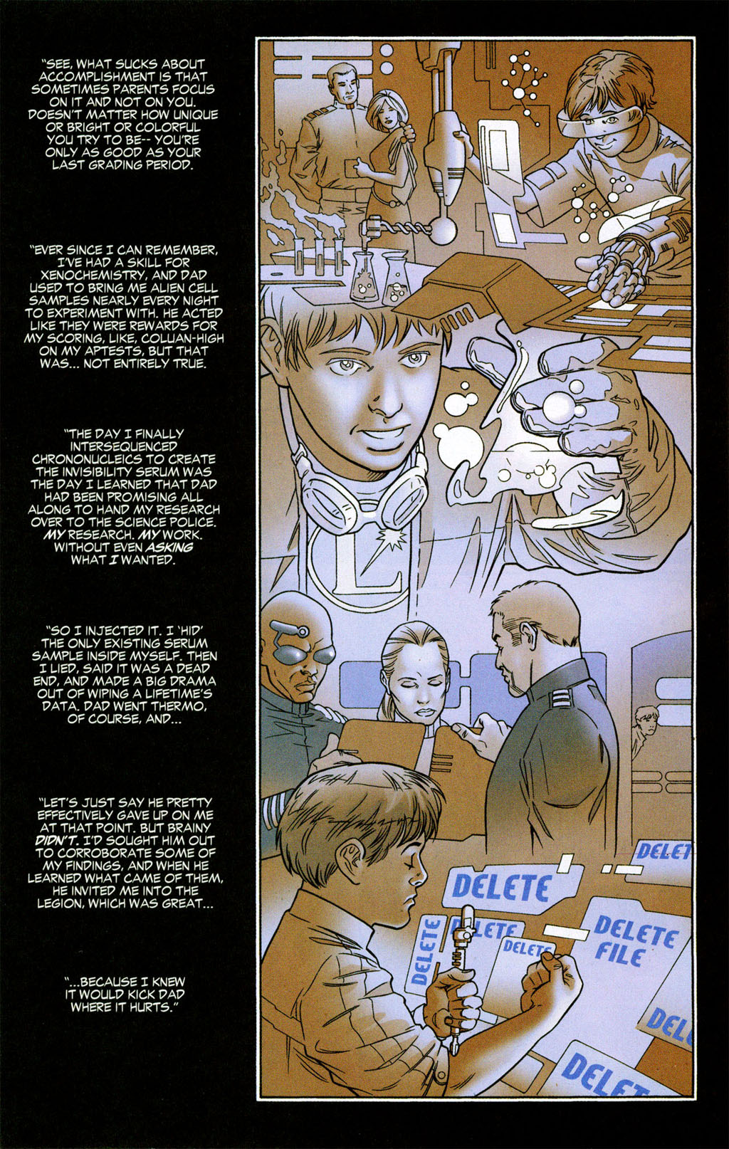 Read online Legion of Super-Heroes (2005) comic -  Issue #4 - 12