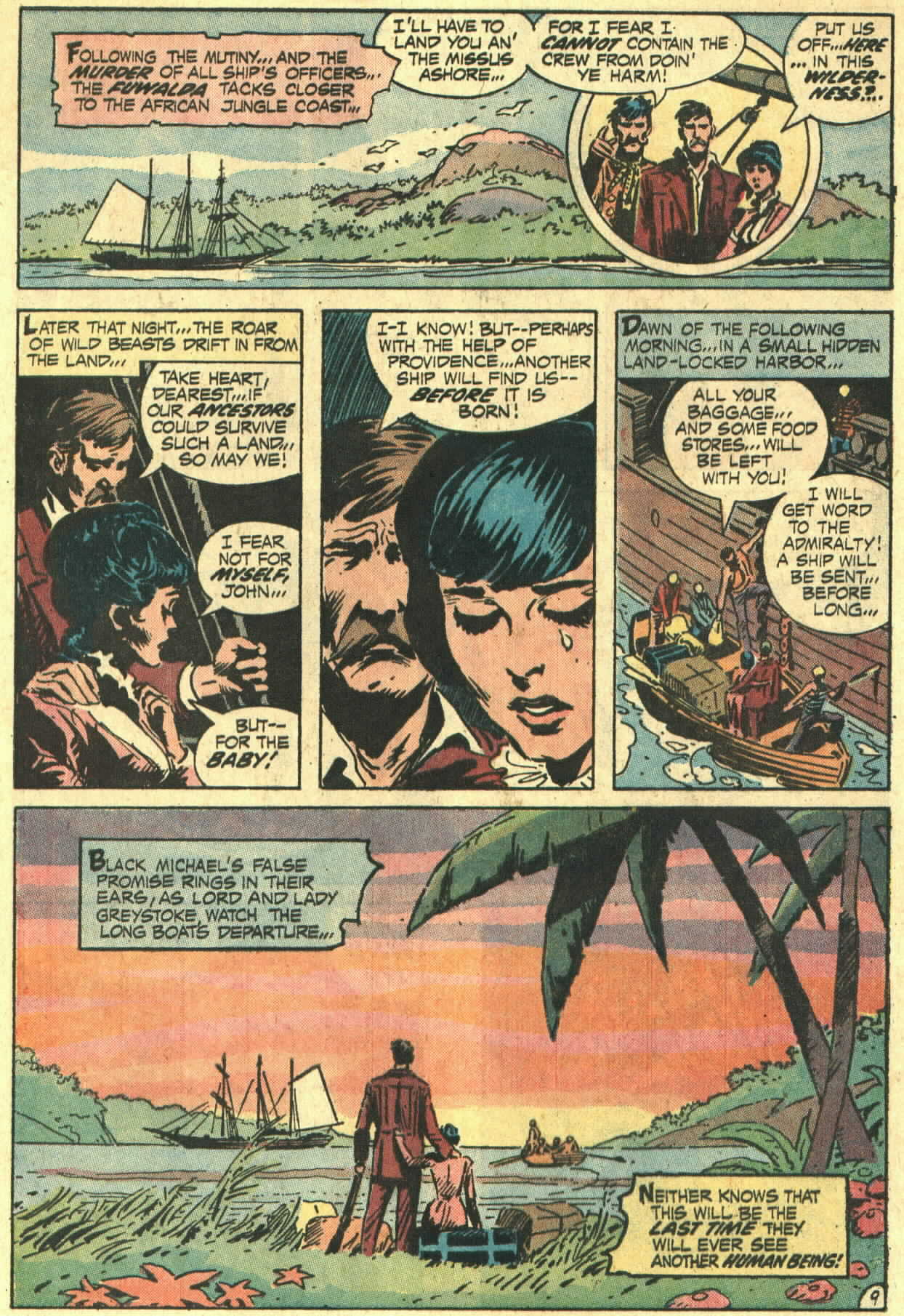Read online Tarzan (1972) comic -  Issue #207 - 10