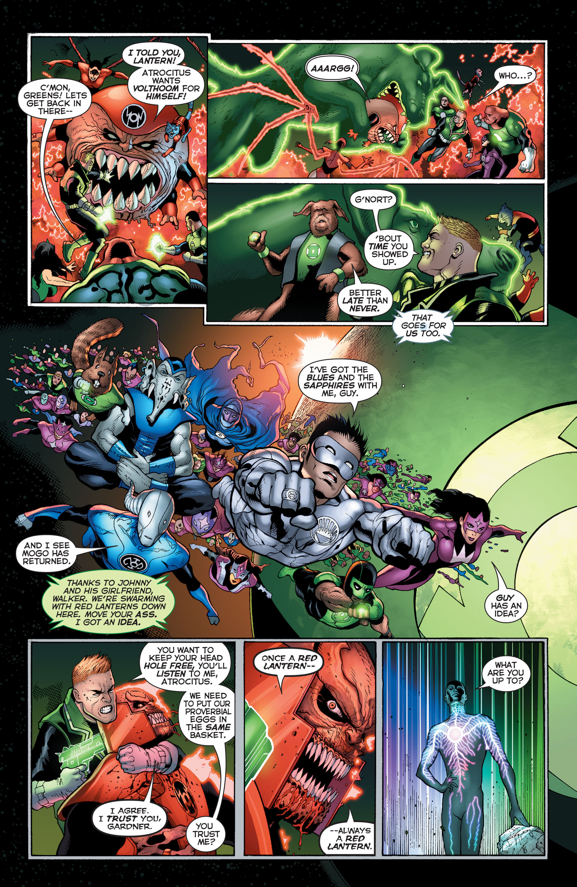Read online Green Lantern: The Wrath of the First Lantern comic -  Issue # TPB - 274
