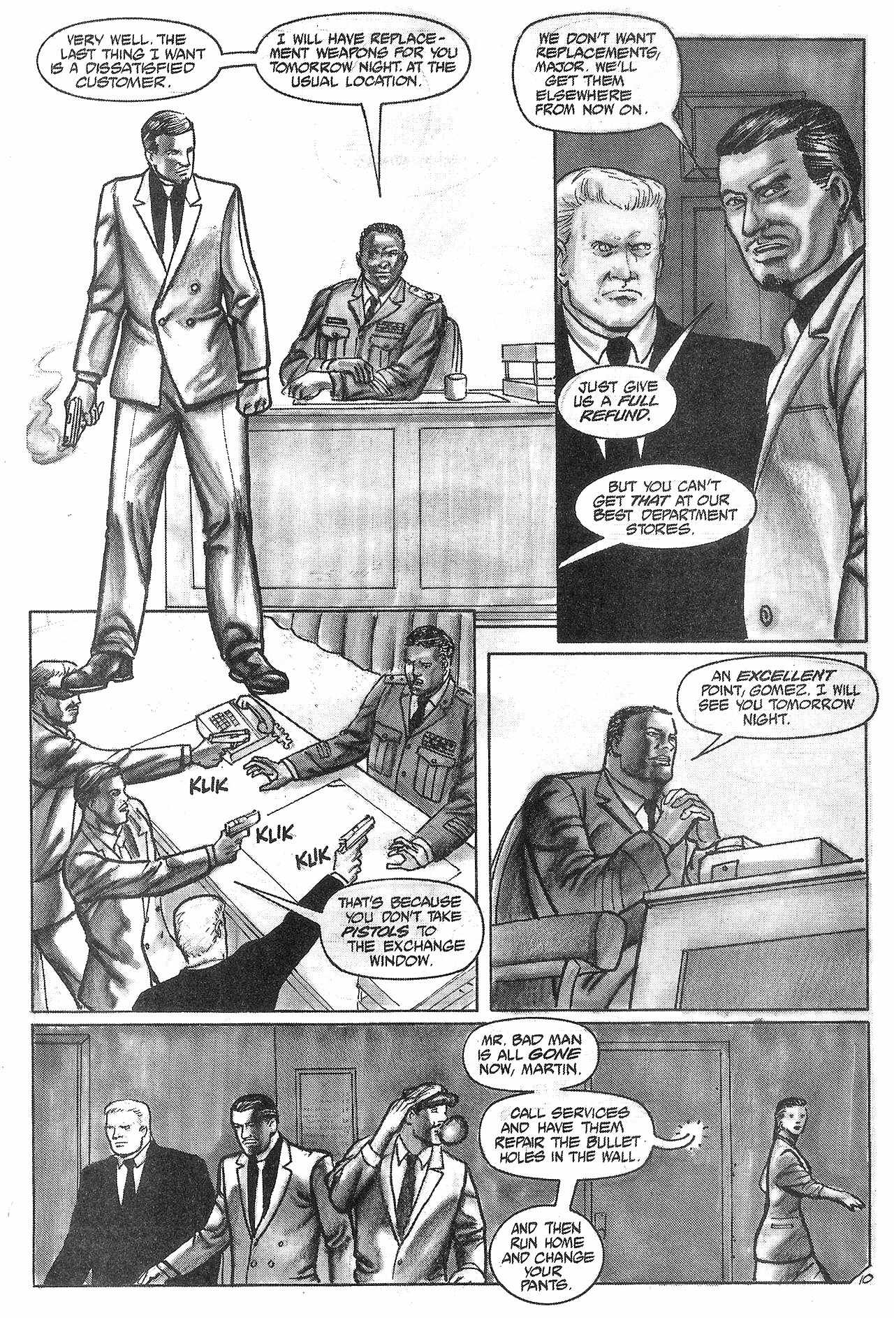 Read online Dinosaurs For Hire (1988) comic -  Issue #5 - 12