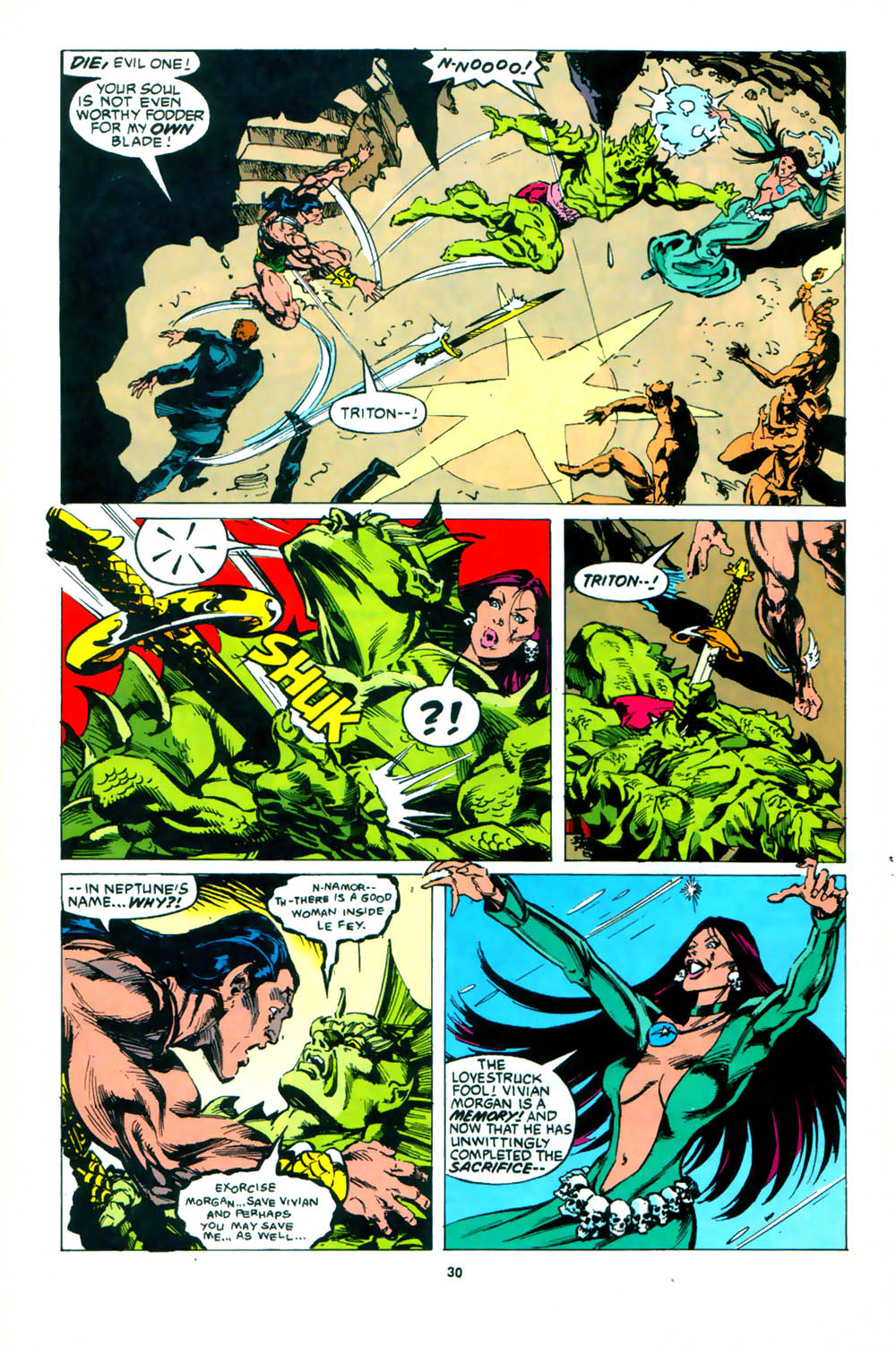 Read online Namor, The Sub-Mariner comic -  Issue #62 - 23
