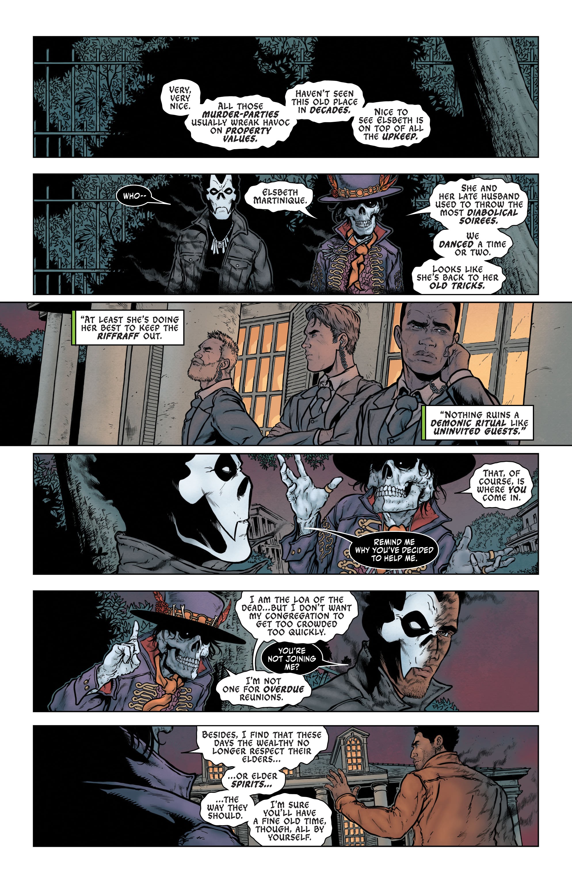 Read online Shadowman (2021) comic -  Issue #1 - 9