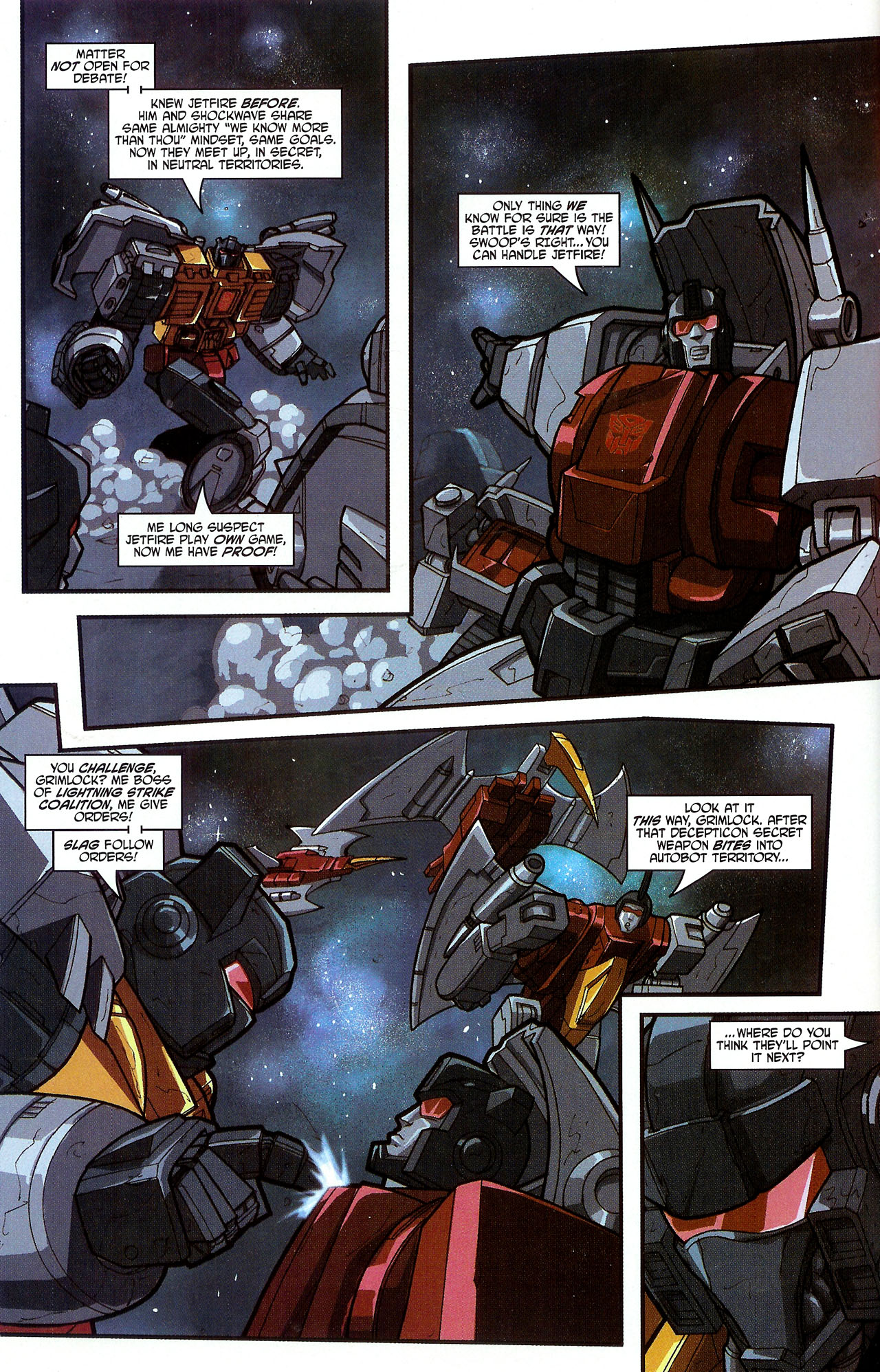 Read online Transformers War Within: "The Dark Ages" comic -  Issue #4 - 7