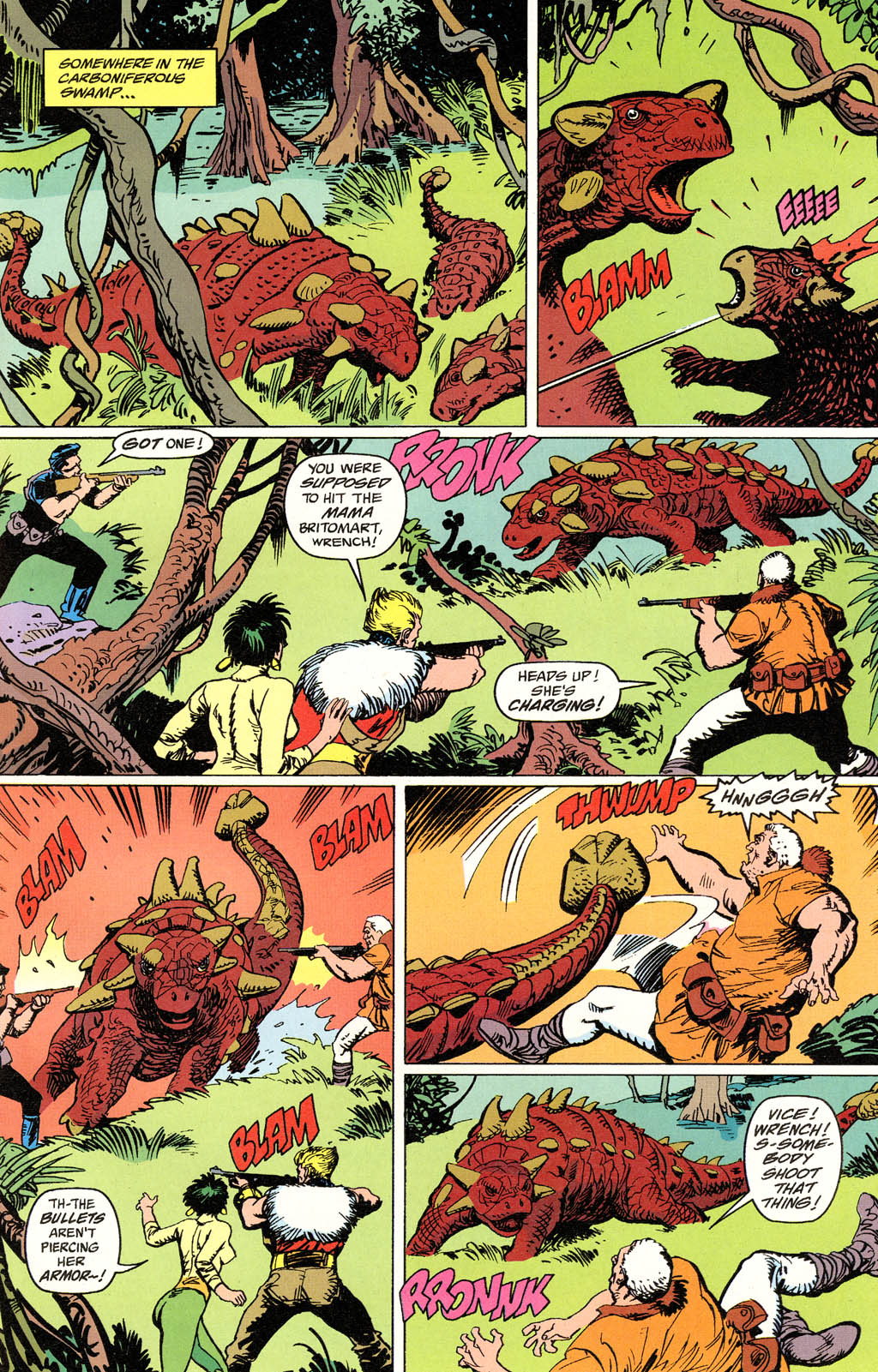 Read online Cadillacs and Dinosaurs comic -  Issue #7 - 19