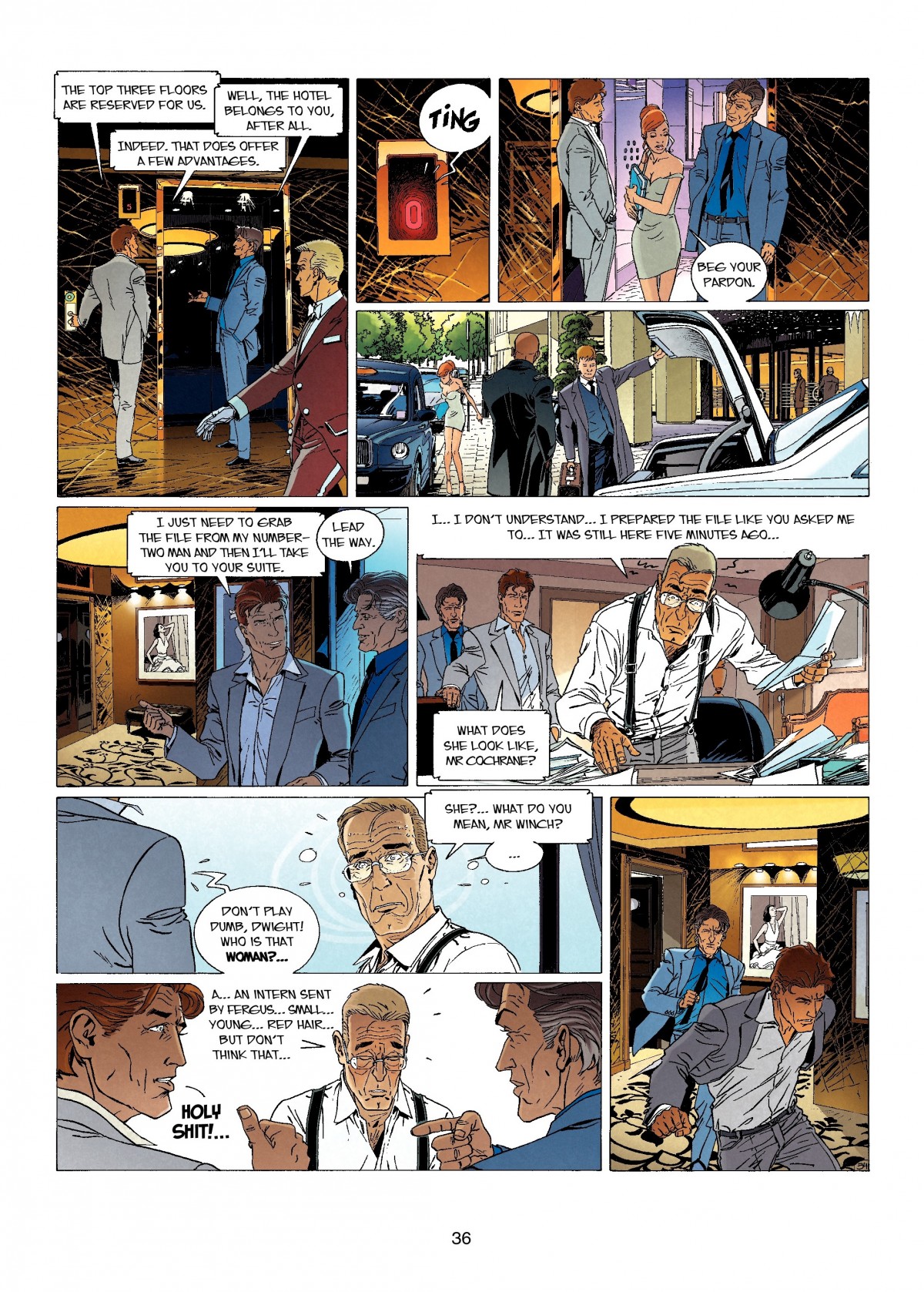 Read online Largo Winch comic -  Issue # TPB 15 - 36