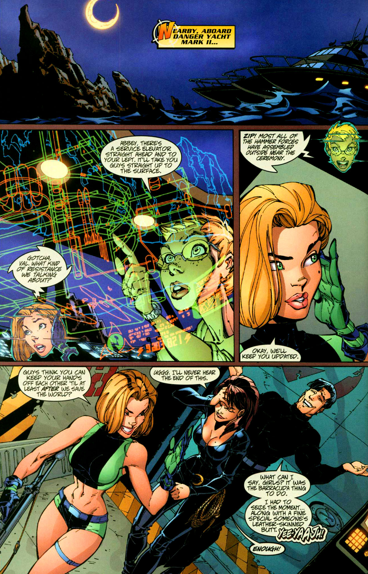 Read online Danger Girl (1998) comic -  Issue #7 - 16