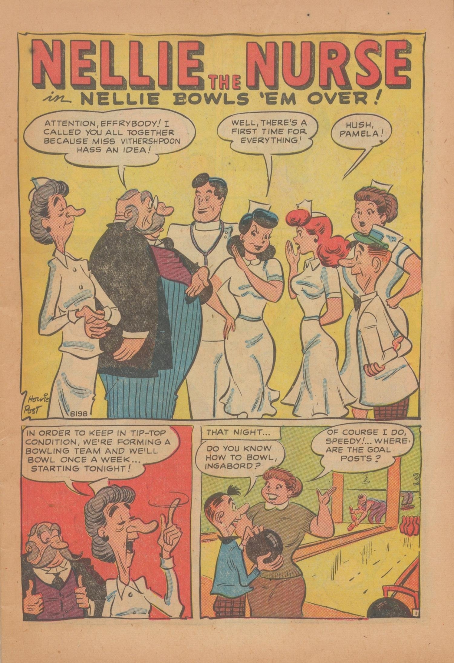 Read online Nellie The Nurse (1945) comic -  Issue #28 - 3