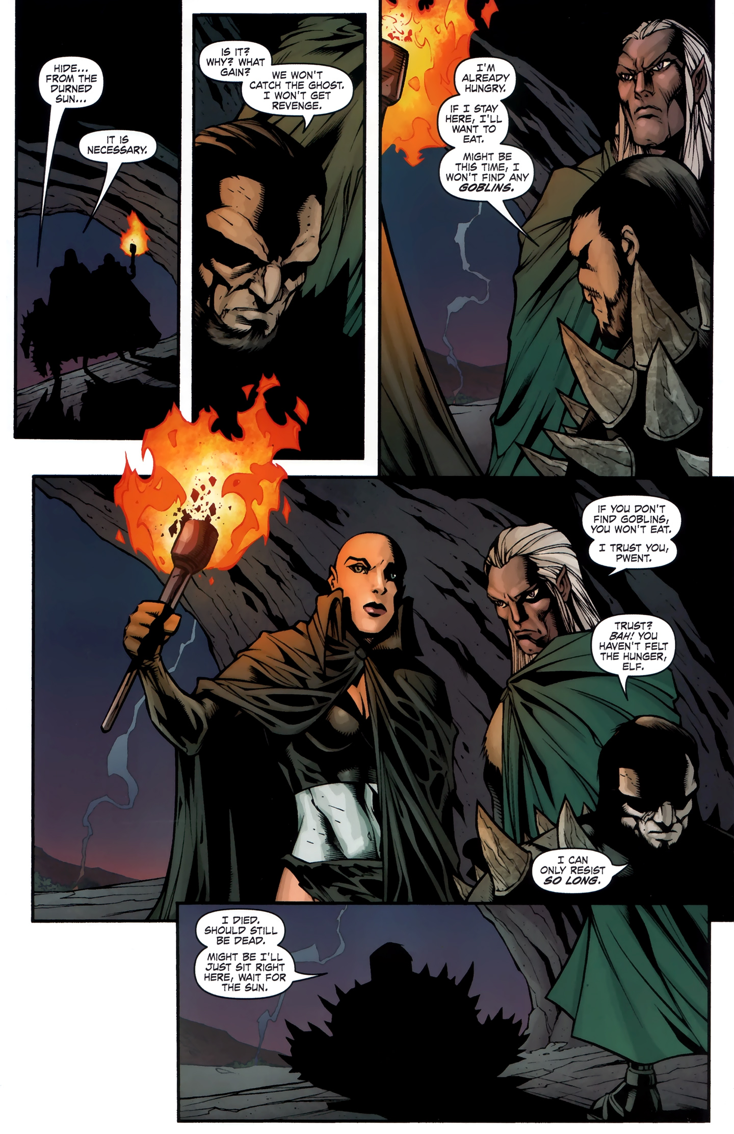 Read online Dungeons & Dragons: The Legend of Drizzt: Neverwinter Tales comic -  Issue #5 - 6