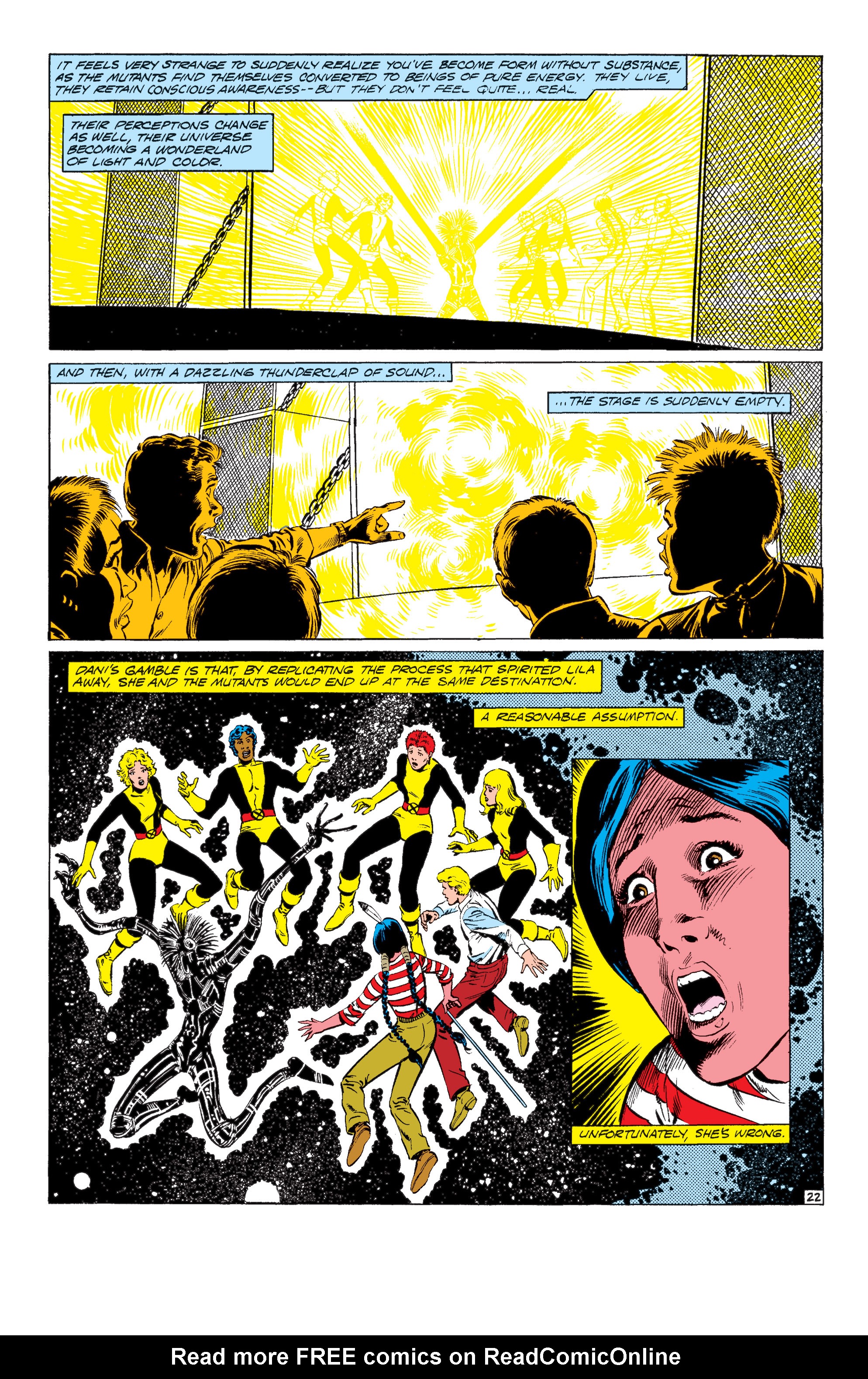Read online The New Mutants comic -  Issue # _Annual 1 - 23