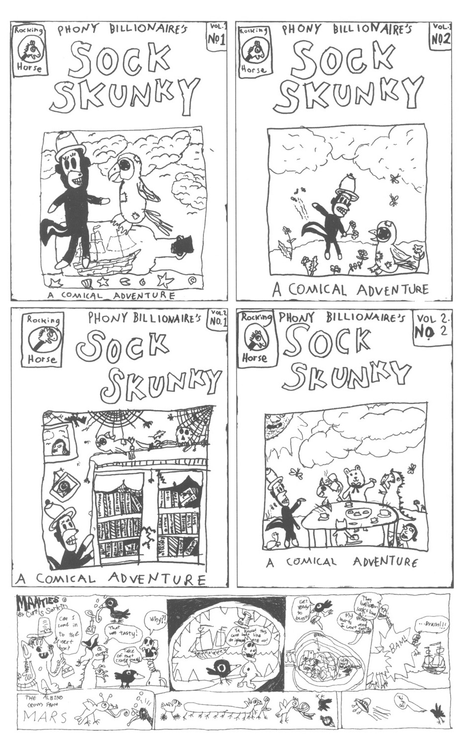 Read online Tony Millionaire's Sock Monkey (2000) comic -  Issue #1 - 24