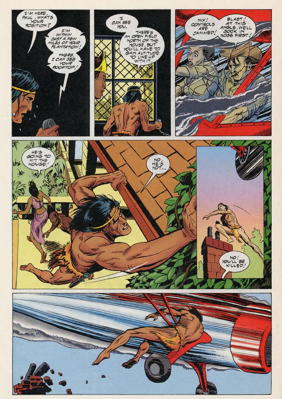Read online Tarzan (1996) comic -  Issue #1 - 10