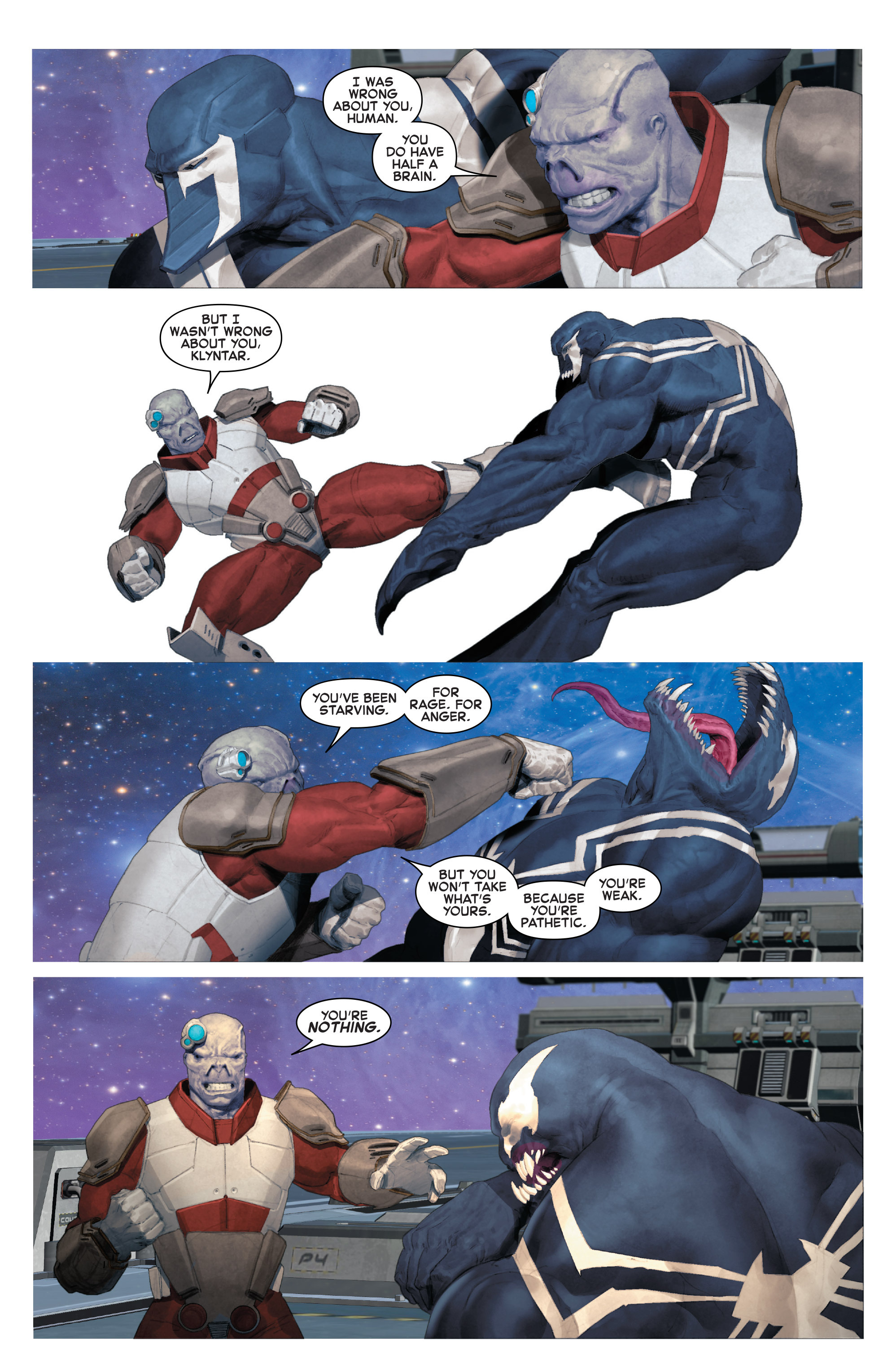 Read online Venom: Space Knight comic -  Issue #6 - 12