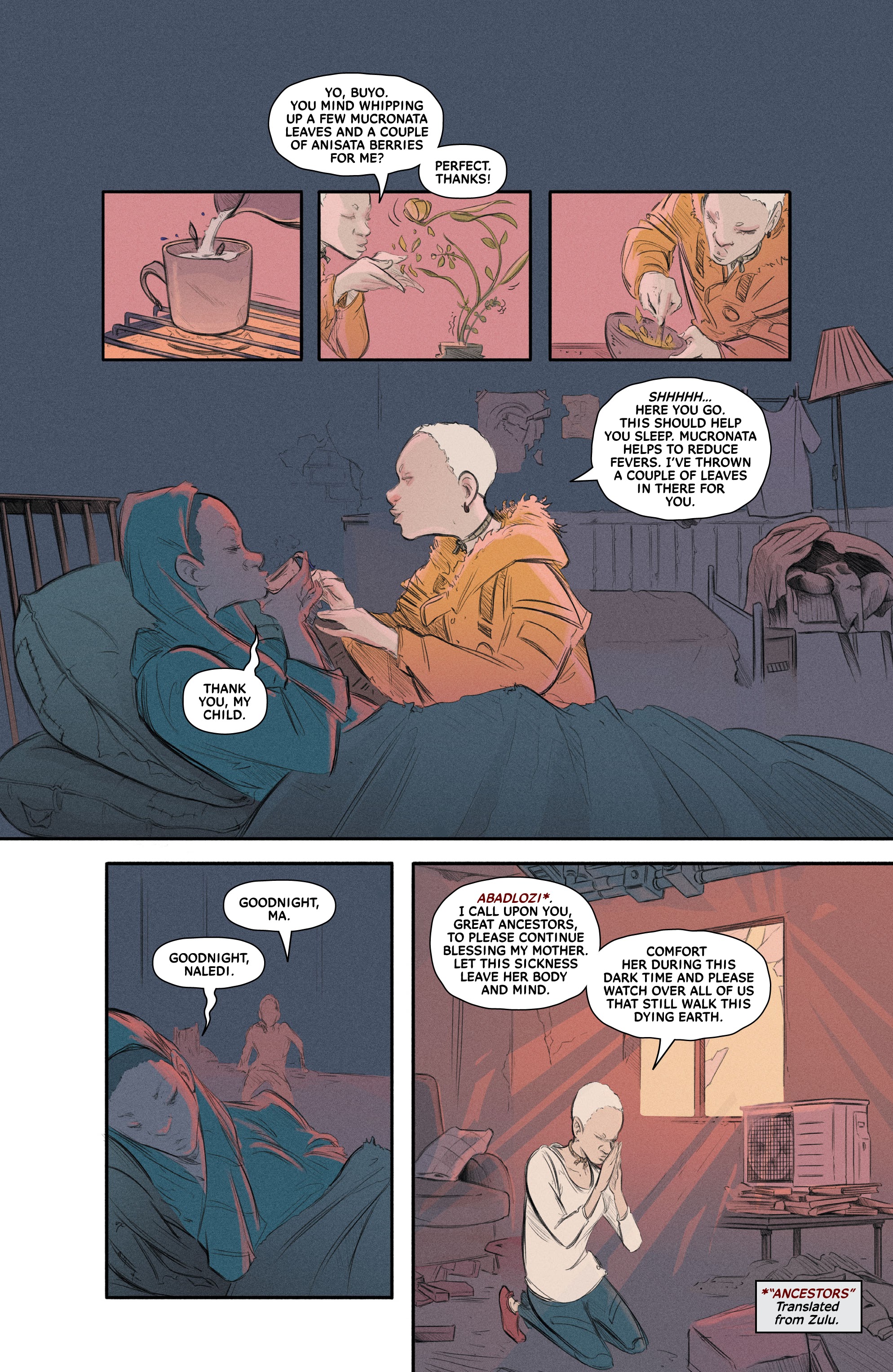 Read online Land of the Living Gods comic -  Issue #1 - 8