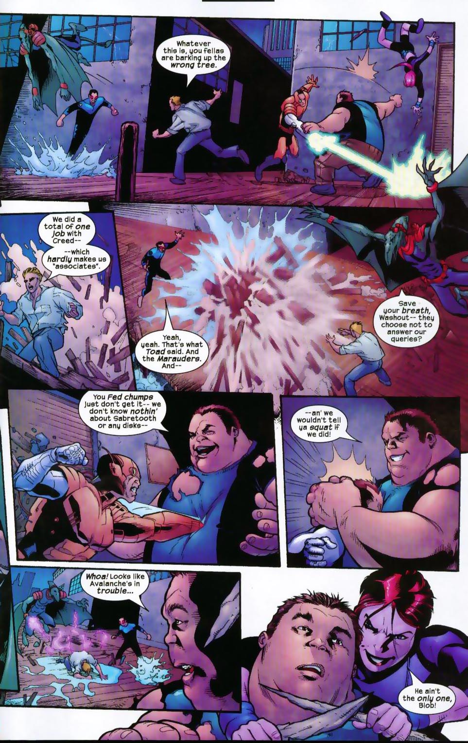 Read online Weapon X (2002) comic -  Issue #4 - 11