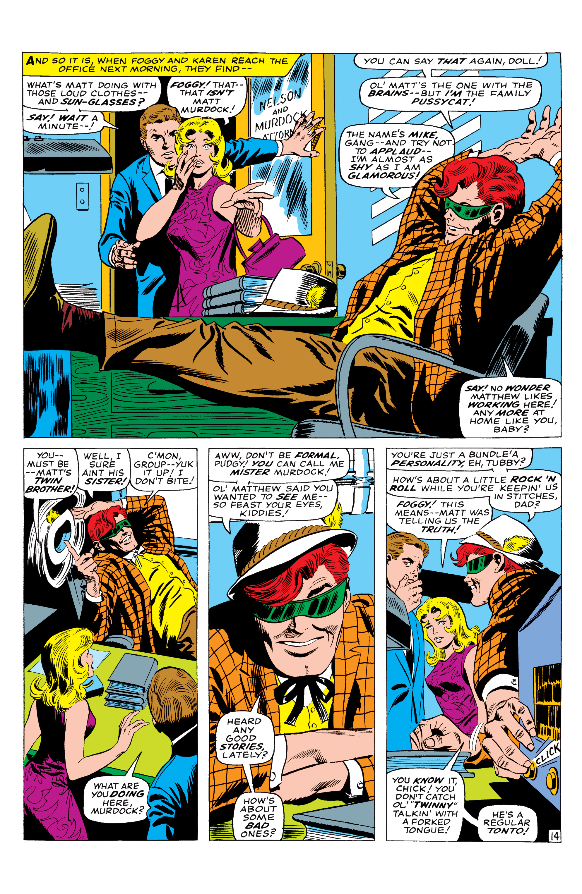 Read online Marvel Masterworks: Daredevil comic -  Issue # TPB 3 (Part 1) - 83