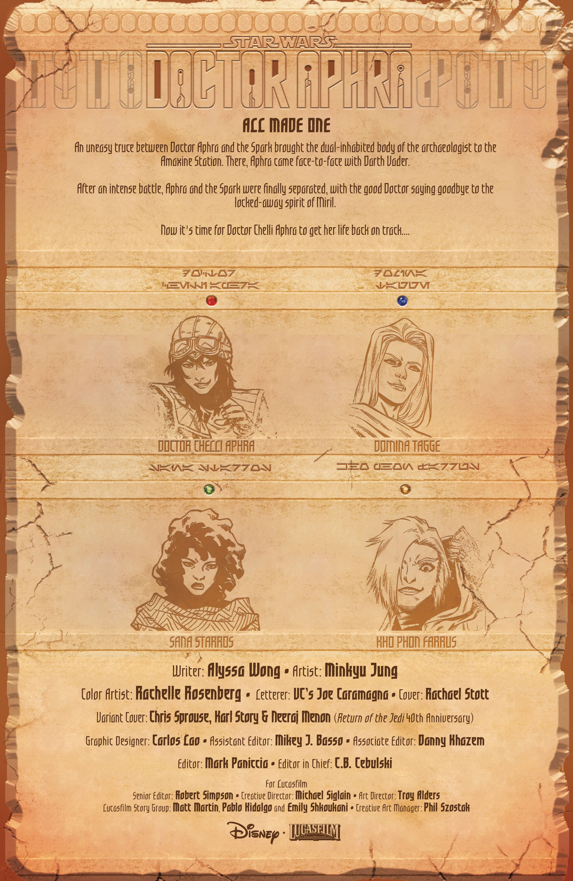 Read online Star Wars: Doctor Aphra comic -  Issue #31 - 2