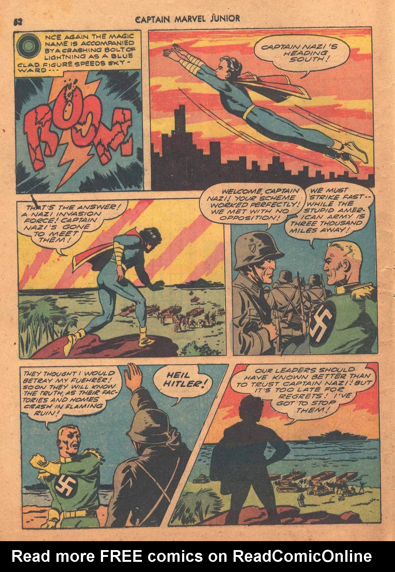Read online Captain Marvel, Jr. comic -  Issue #108 - 54