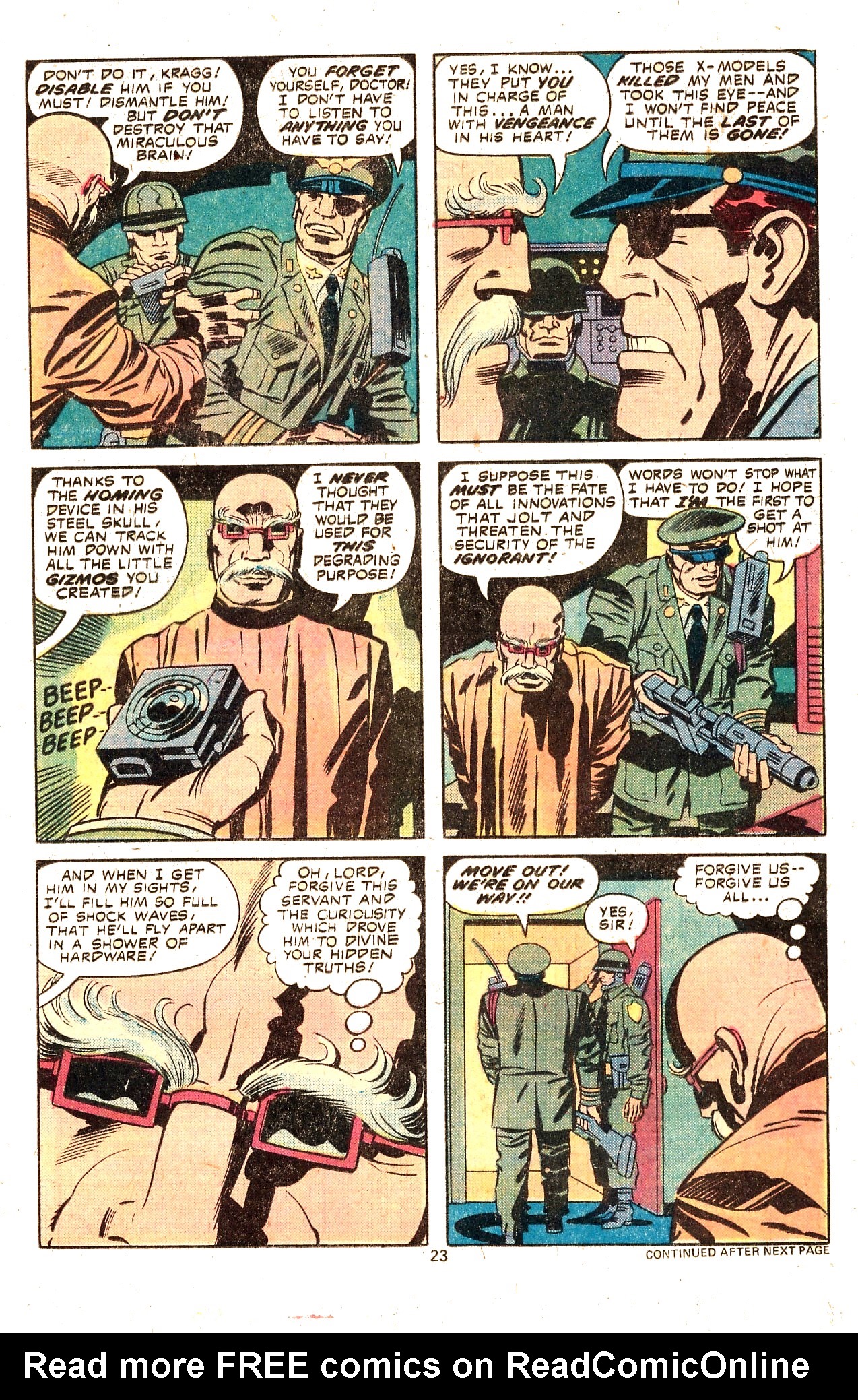 Read online Machine Man (1978) comic -  Issue #1 - 26