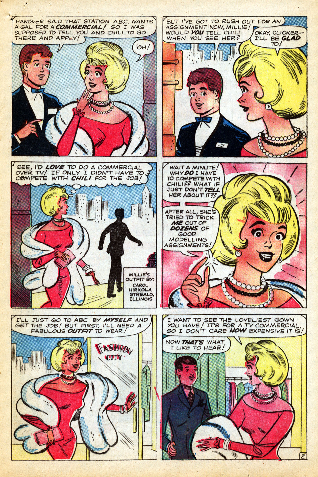 Read online Millie the Model comic -  Issue #111 - 21