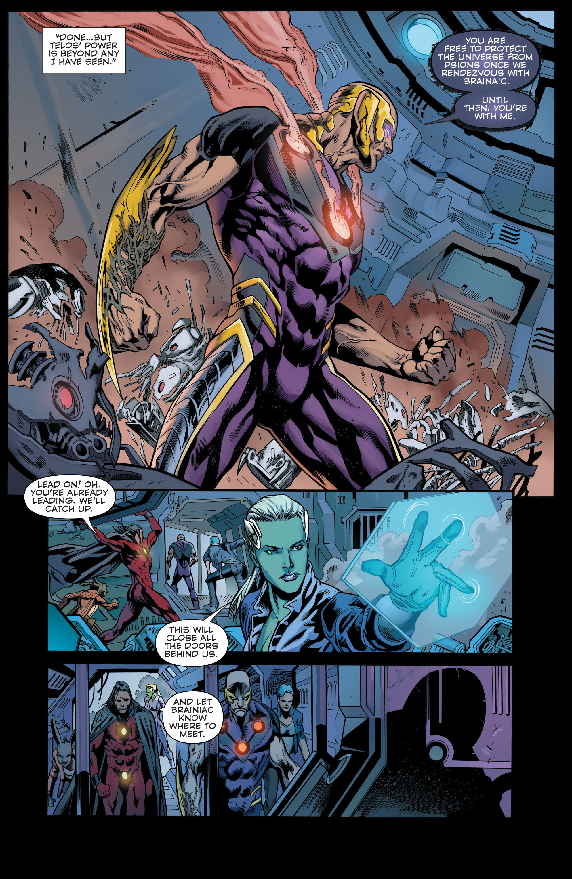 Read online Telos comic -  Issue #2 - 21