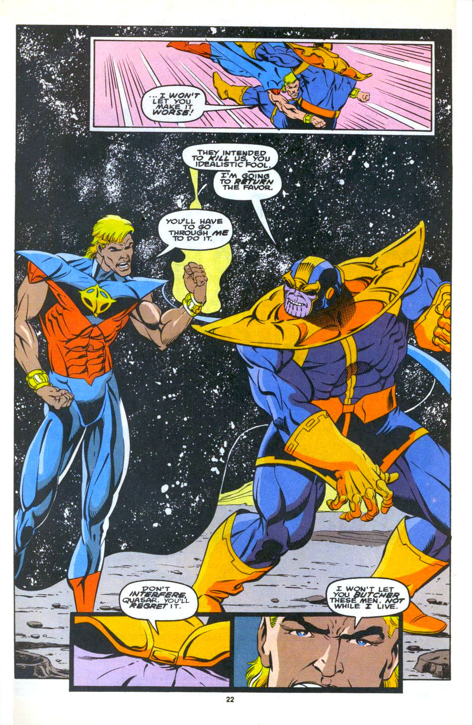 Read online Quasar comic -  Issue #59 - 18