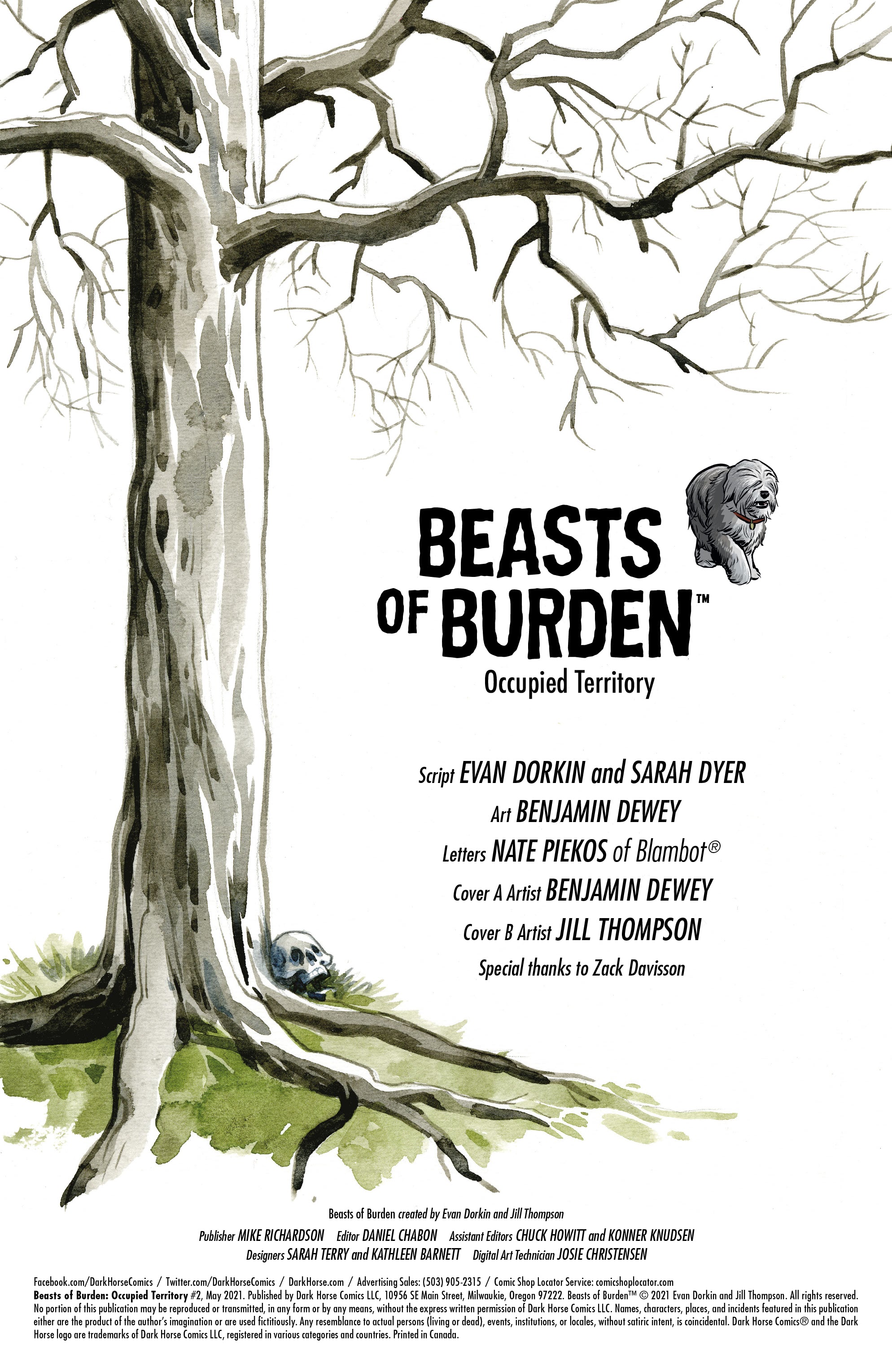 Read online Beasts of Burden: Occupied Territory comic -  Issue #2 - 2