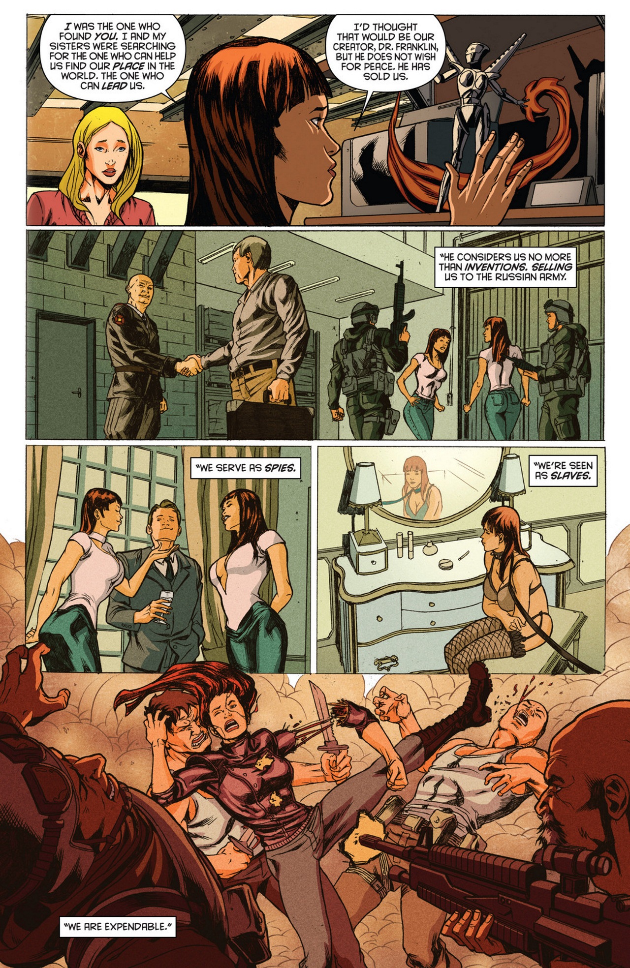 Read online The Bionic Woman comic -  Issue #8 - 12