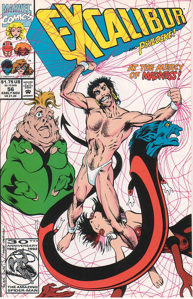 Read online Excalibur (1988) comic -  Issue #56 - 1