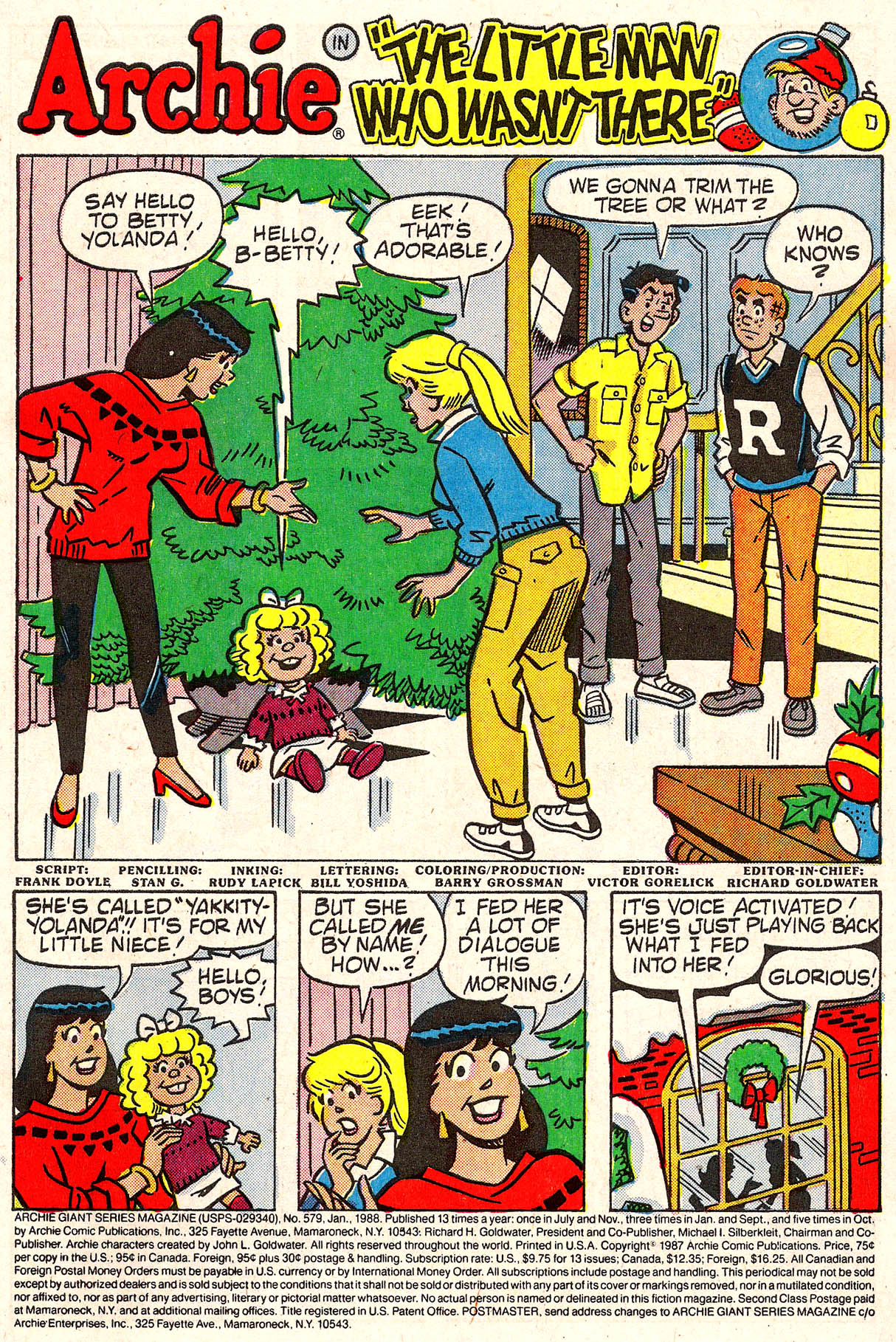 Read online Archie Giant Series Magazine comic -  Issue #579 - 3