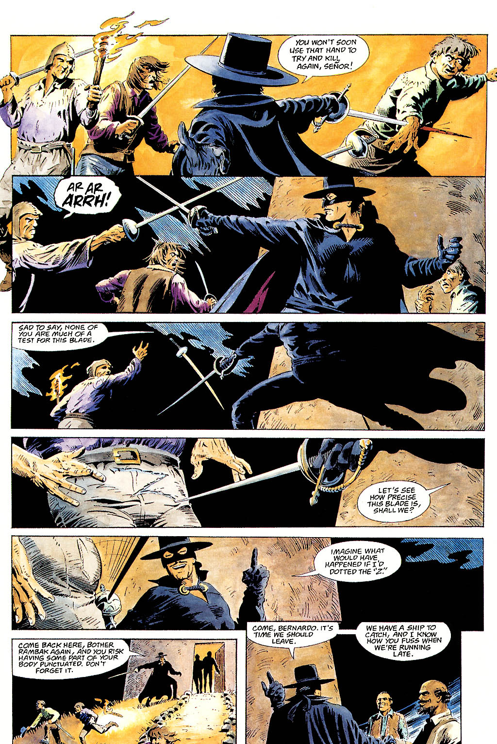 Read online Dracula Versus Zorro comic -  Issue #1 - 17
