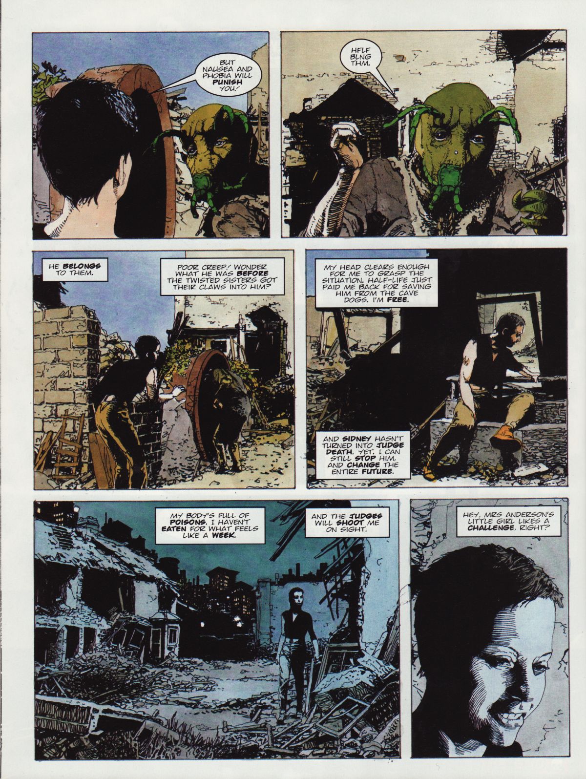 Read online Judge Dredd Megazine (Vol. 5) comic -  Issue #216 - 84