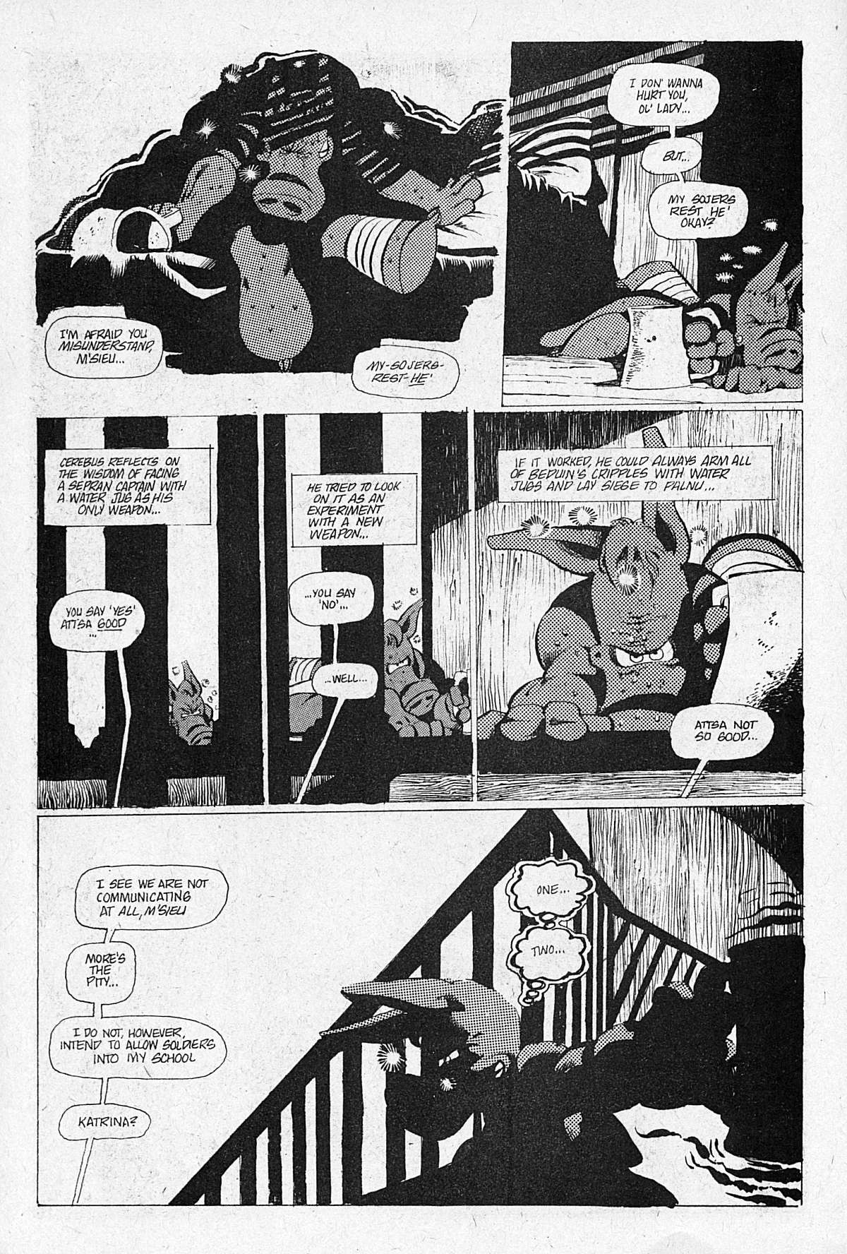 Read online Cerebus comic -  Issue #23 - 10