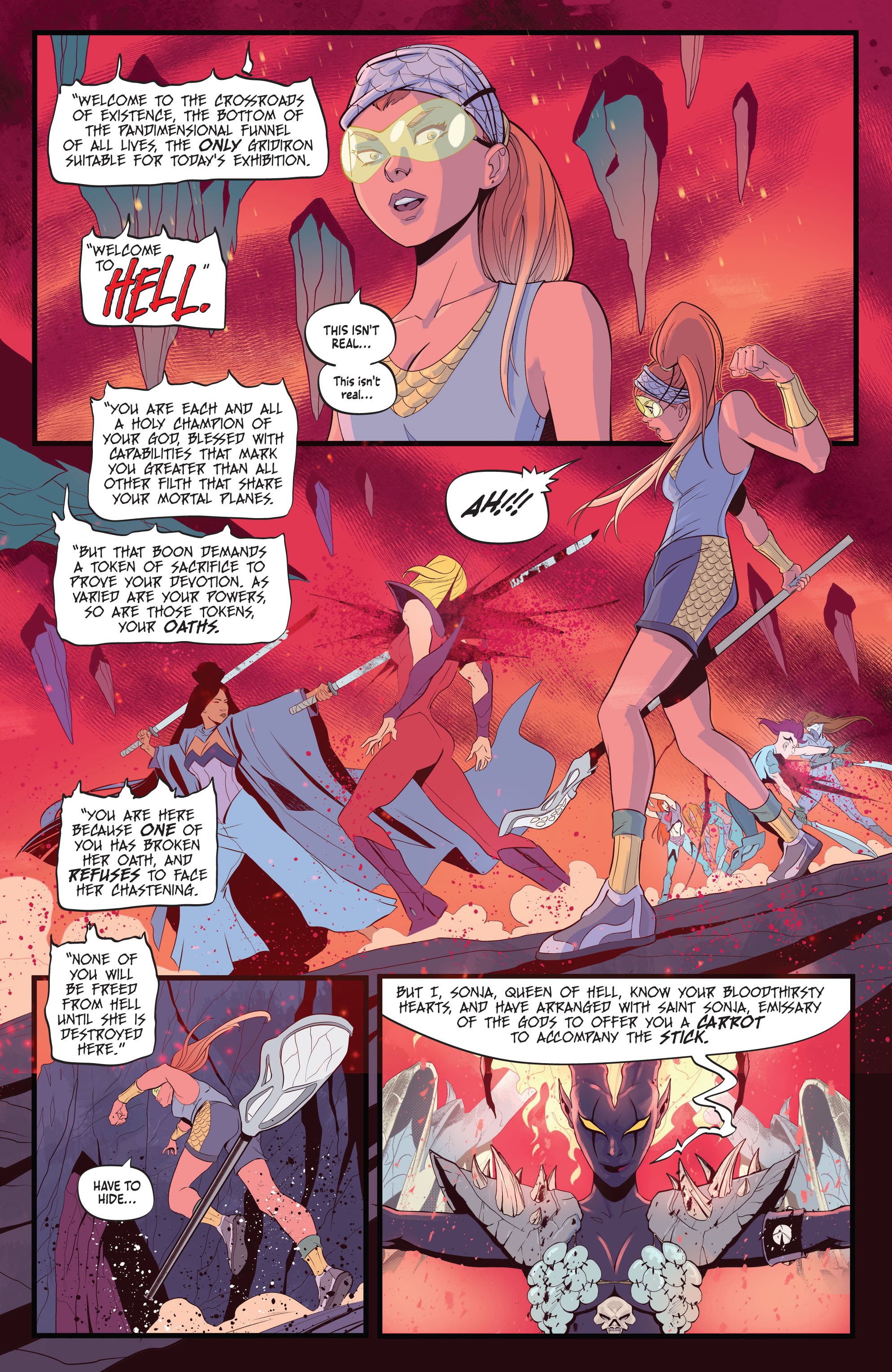 Read online Sonjaversal comic -  Issue #3 - 10