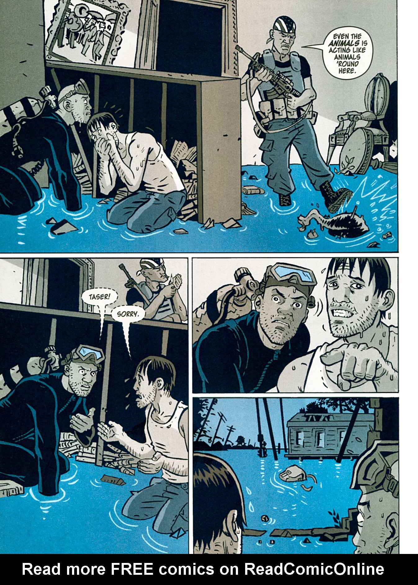 Read online Dark Rain: A New Orleans Story comic -  Issue # TPB - 129