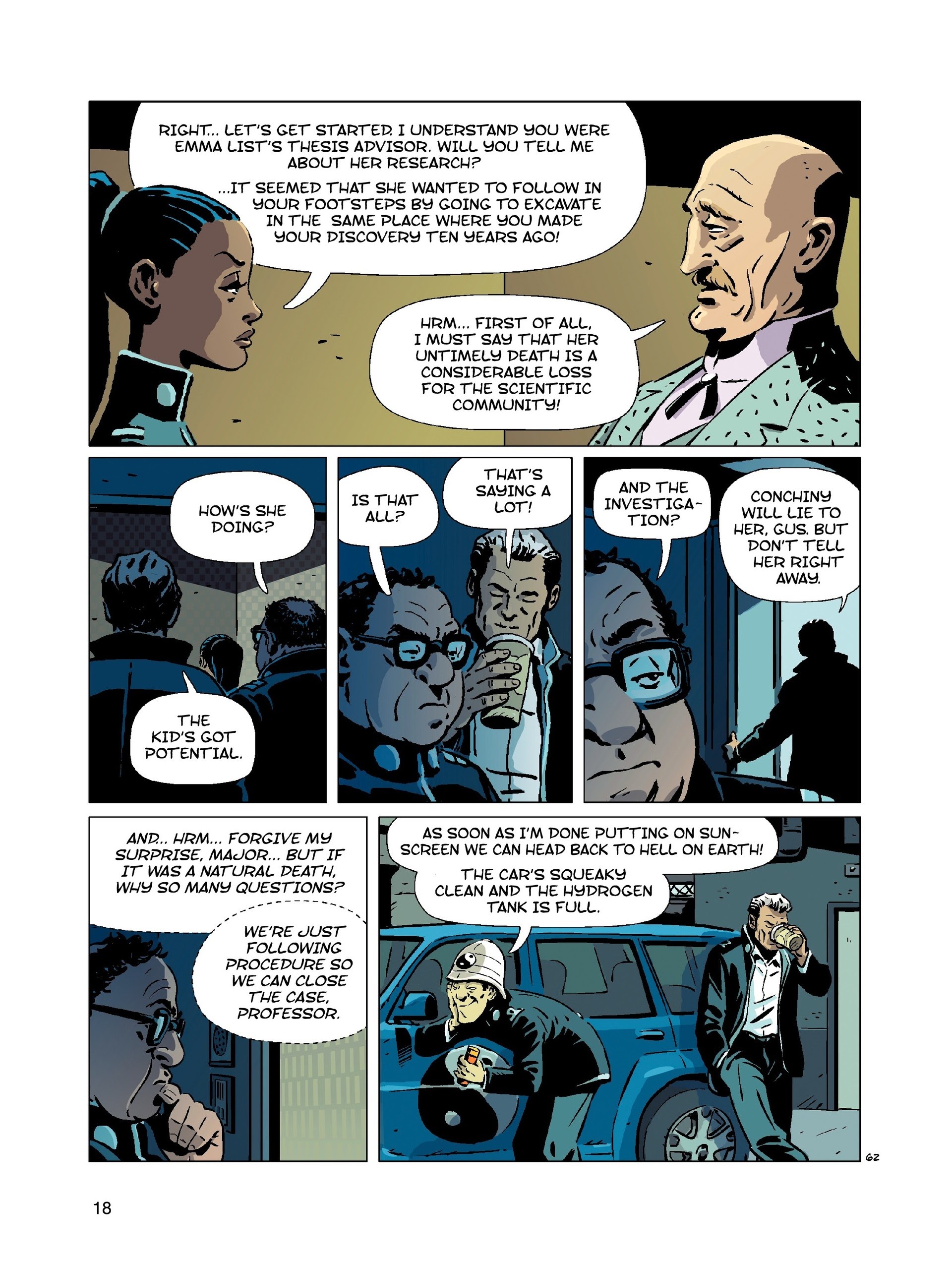 Read online Karma City comic -  Issue #3 - 19